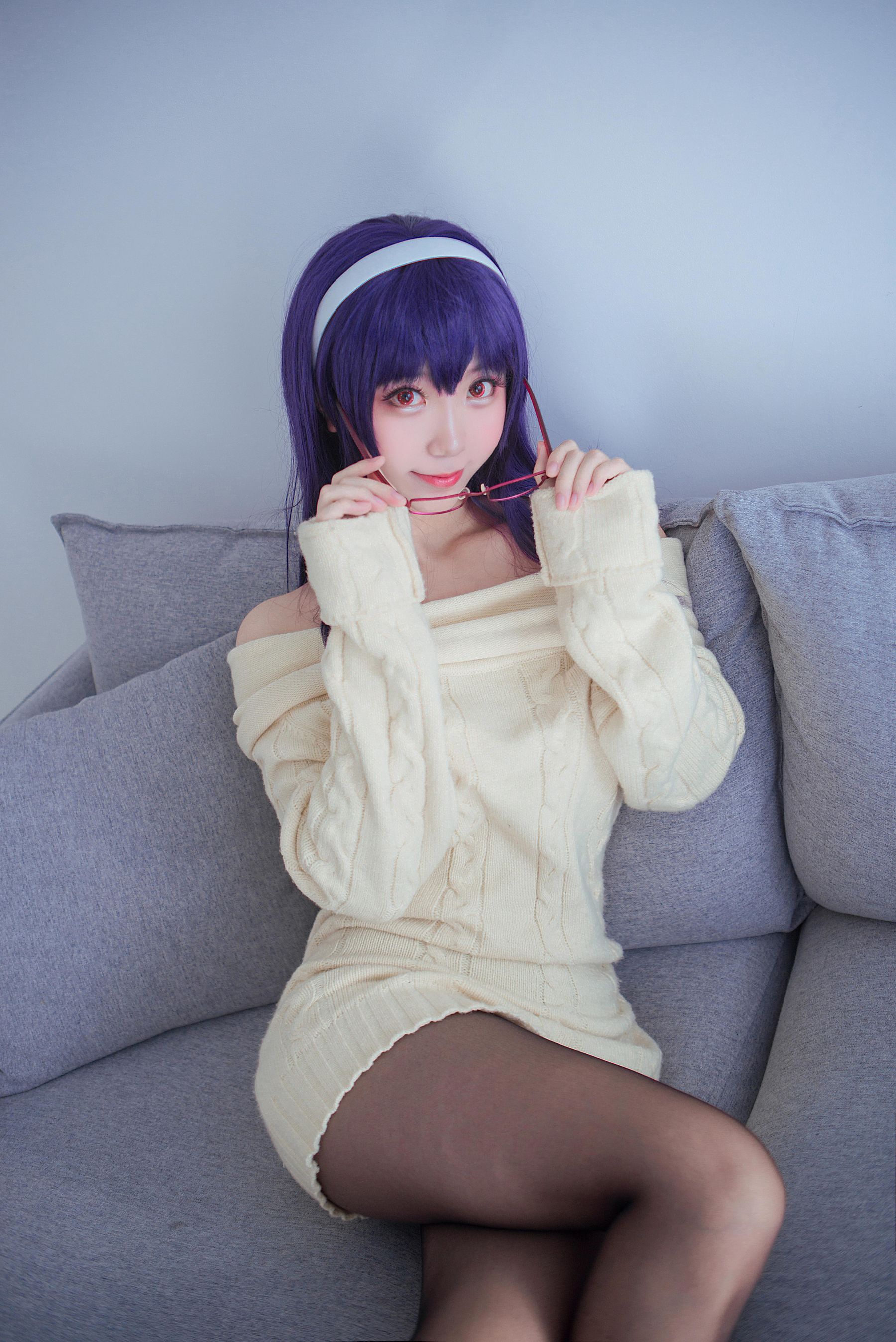 [Cosplay写真] 人气Coser黑川 - 学姐
