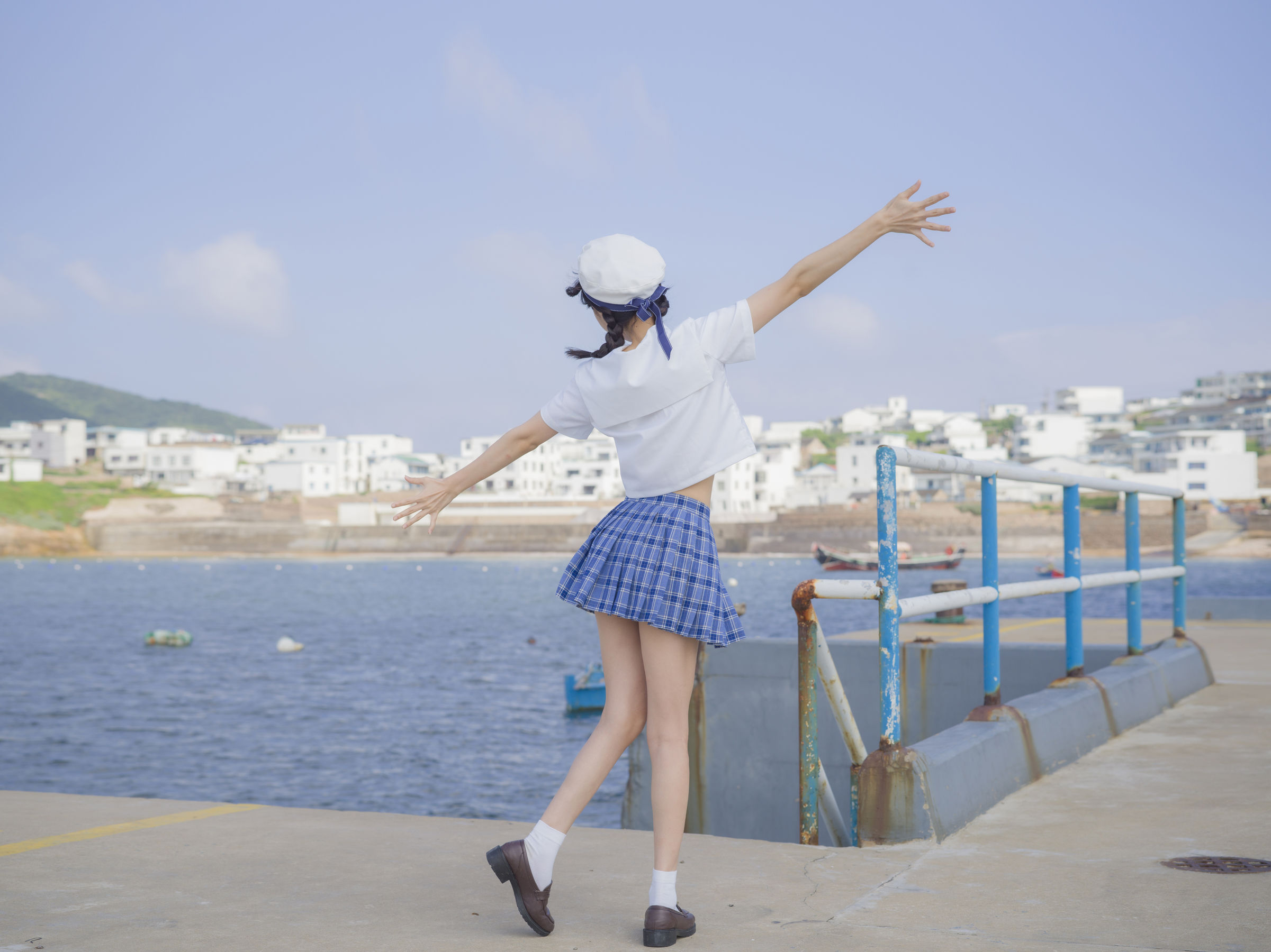[Cosplay写真] NAGISA魔物喵 - 海风与少女