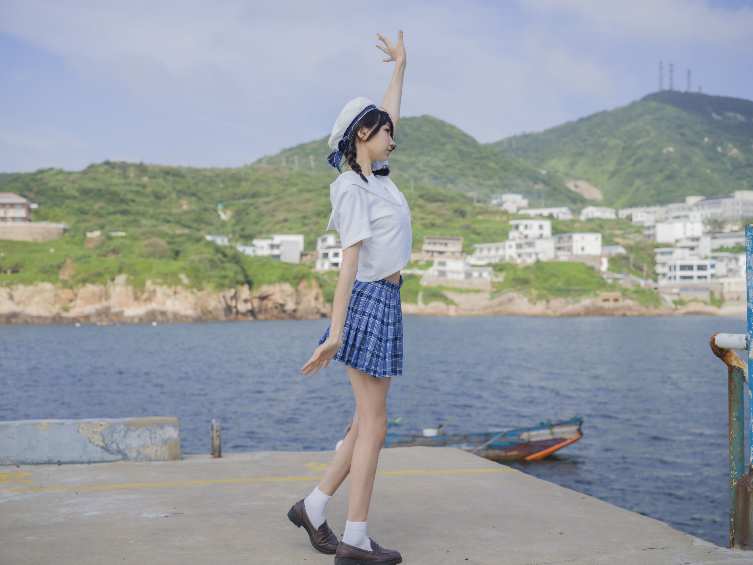 [Cosplay写真] NAGISA魔物喵 - 海风与少女
