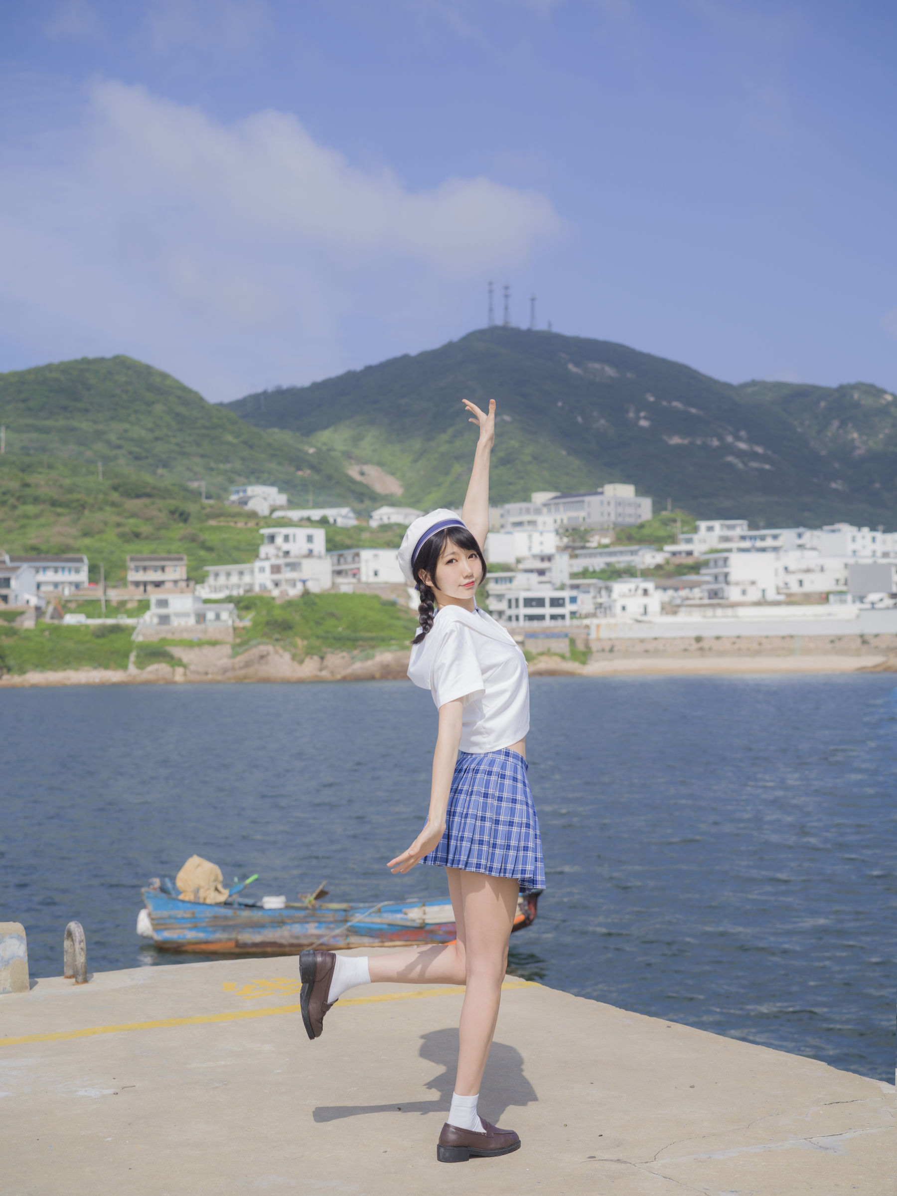 [Cosplay写真] NAGISA魔物喵 - 海风与少女