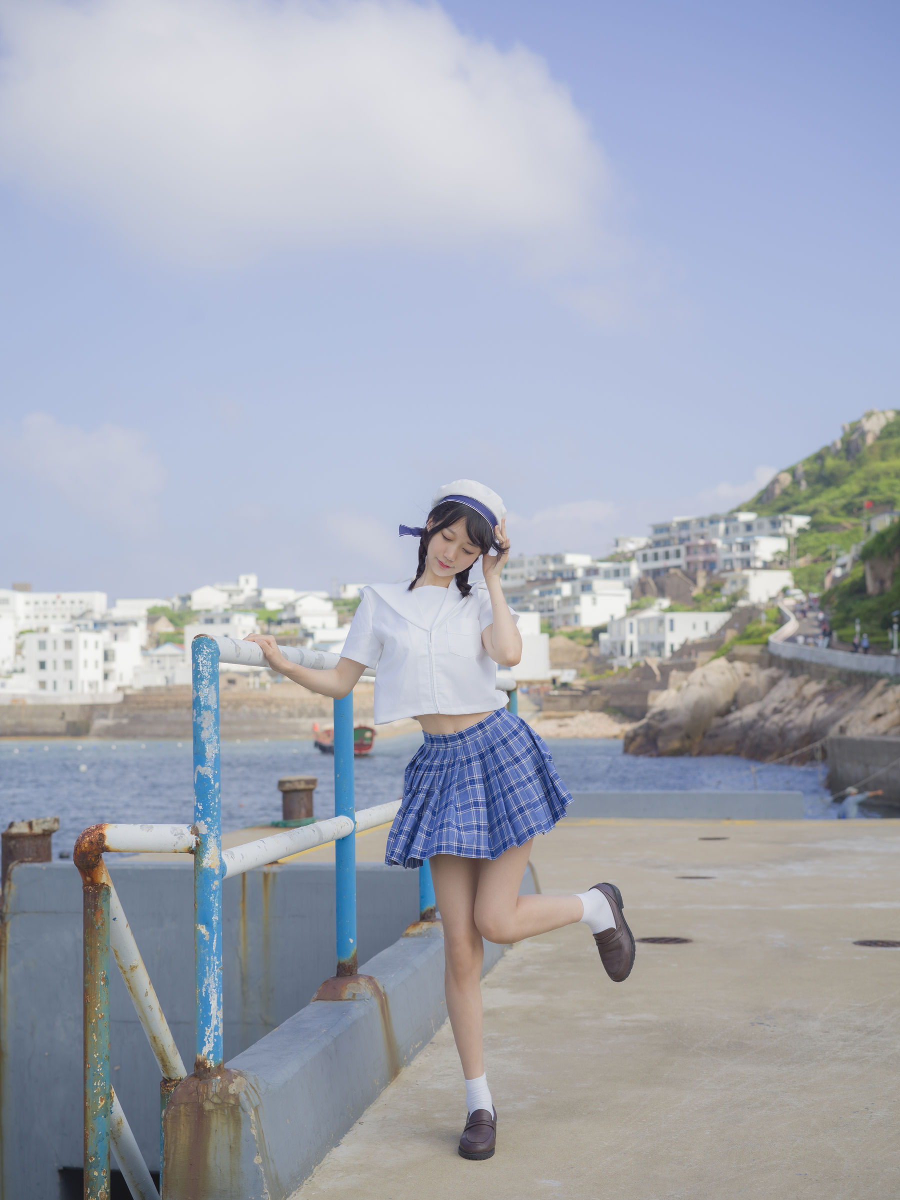 [Cosplay写真] NAGISA魔物喵 - 海风与少女