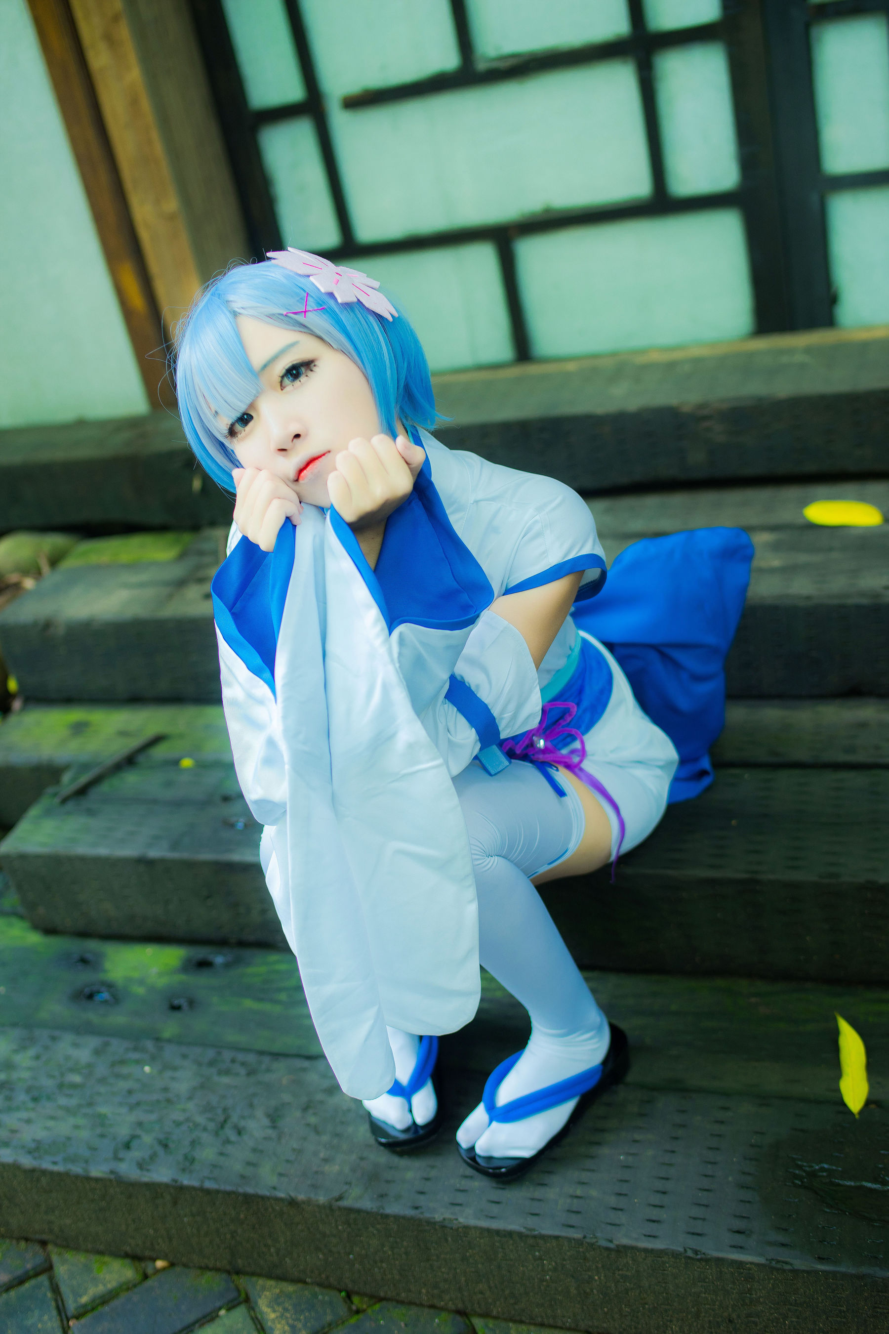 [Cosplay写真] 人气Coser二佐Nisa - 蕾姆幼年