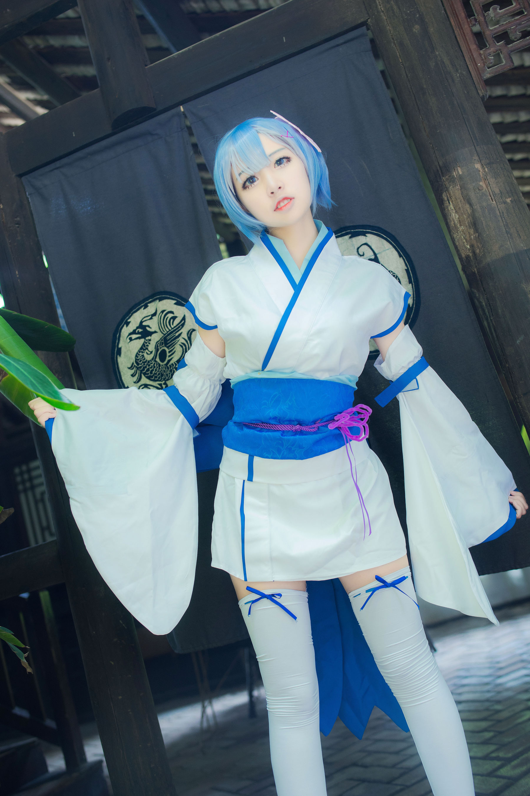 [Cosplay写真] 人气Coser二佐Nisa - 蕾姆幼年