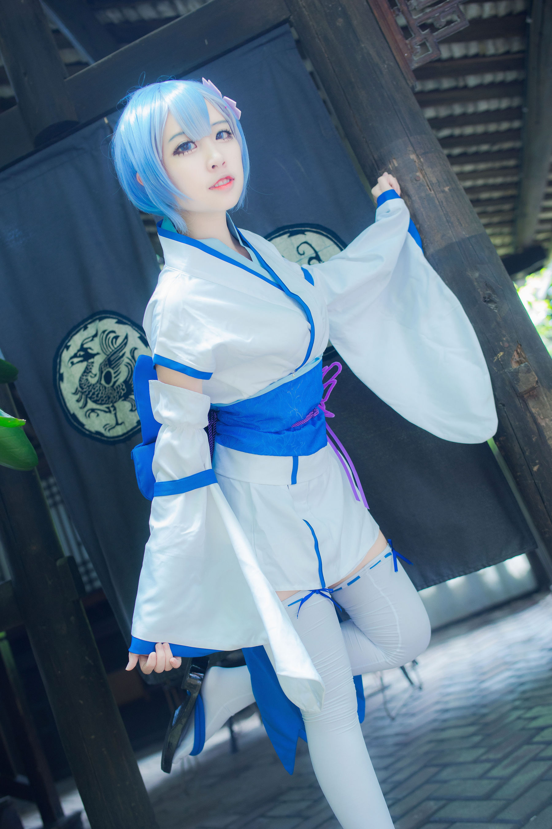 [Cosplay写真] 人气Coser二佐Nisa - 蕾姆幼年