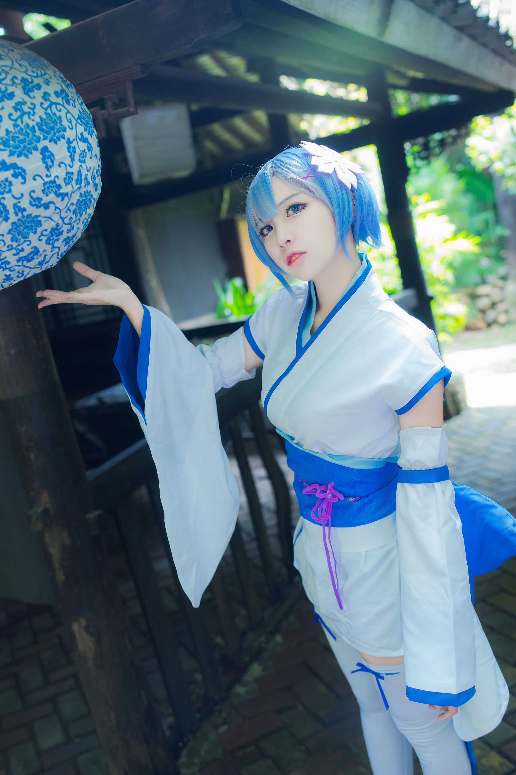 [Cosplay写真] 人气Coser二佐Nisa - 蕾姆幼年