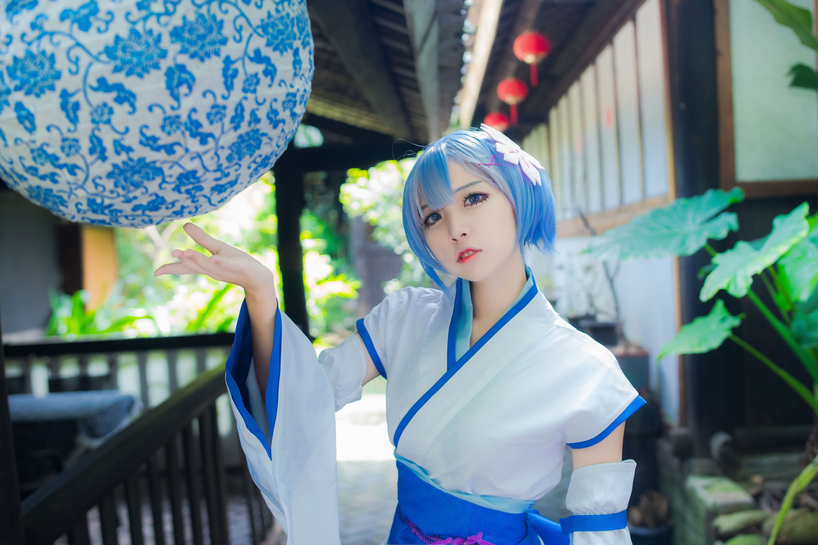 [Cosplay写真] 人气Coser二佐Nisa - 蕾姆幼年