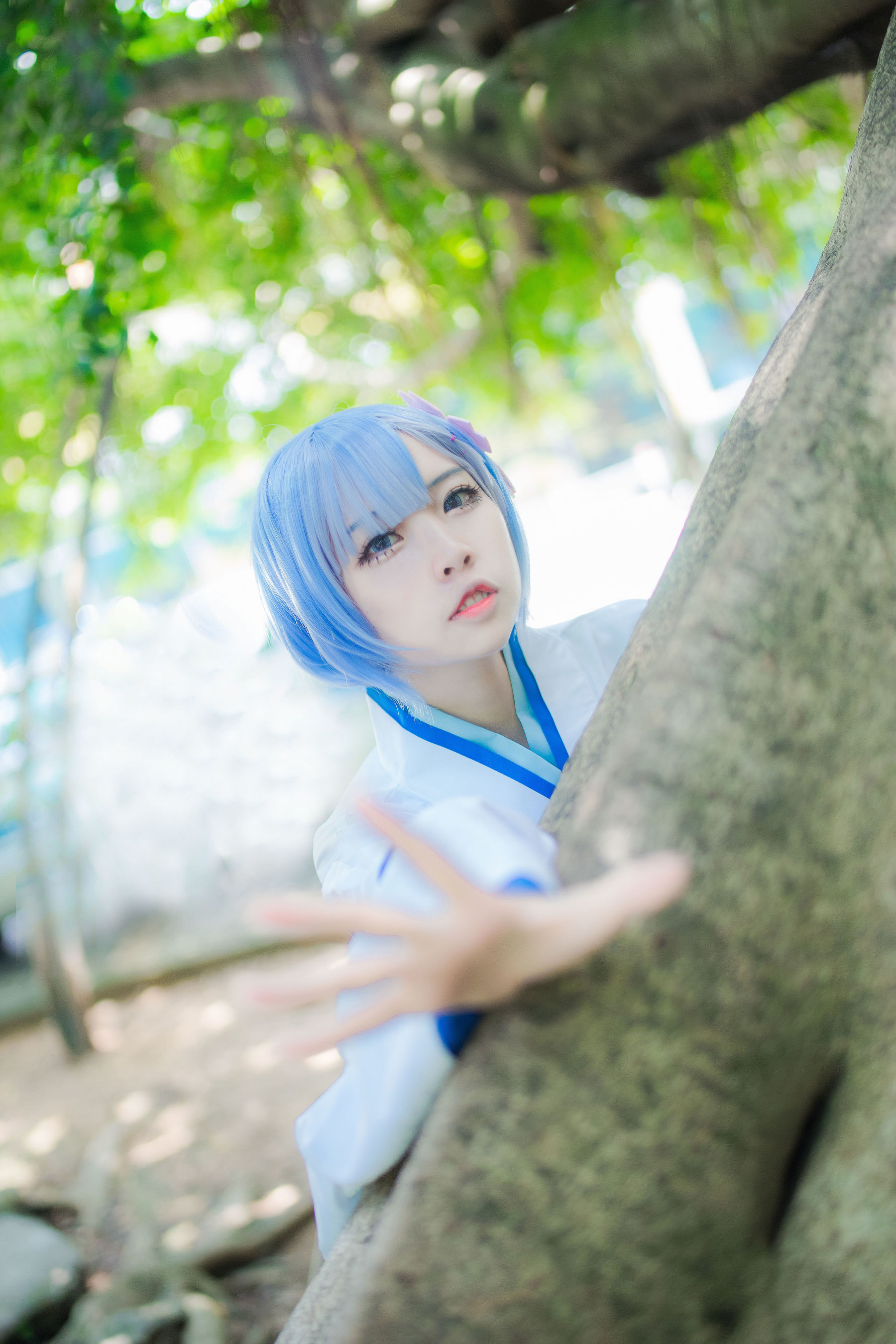 [Cosplay写真] 人气Coser二佐Nisa - 蕾姆幼年