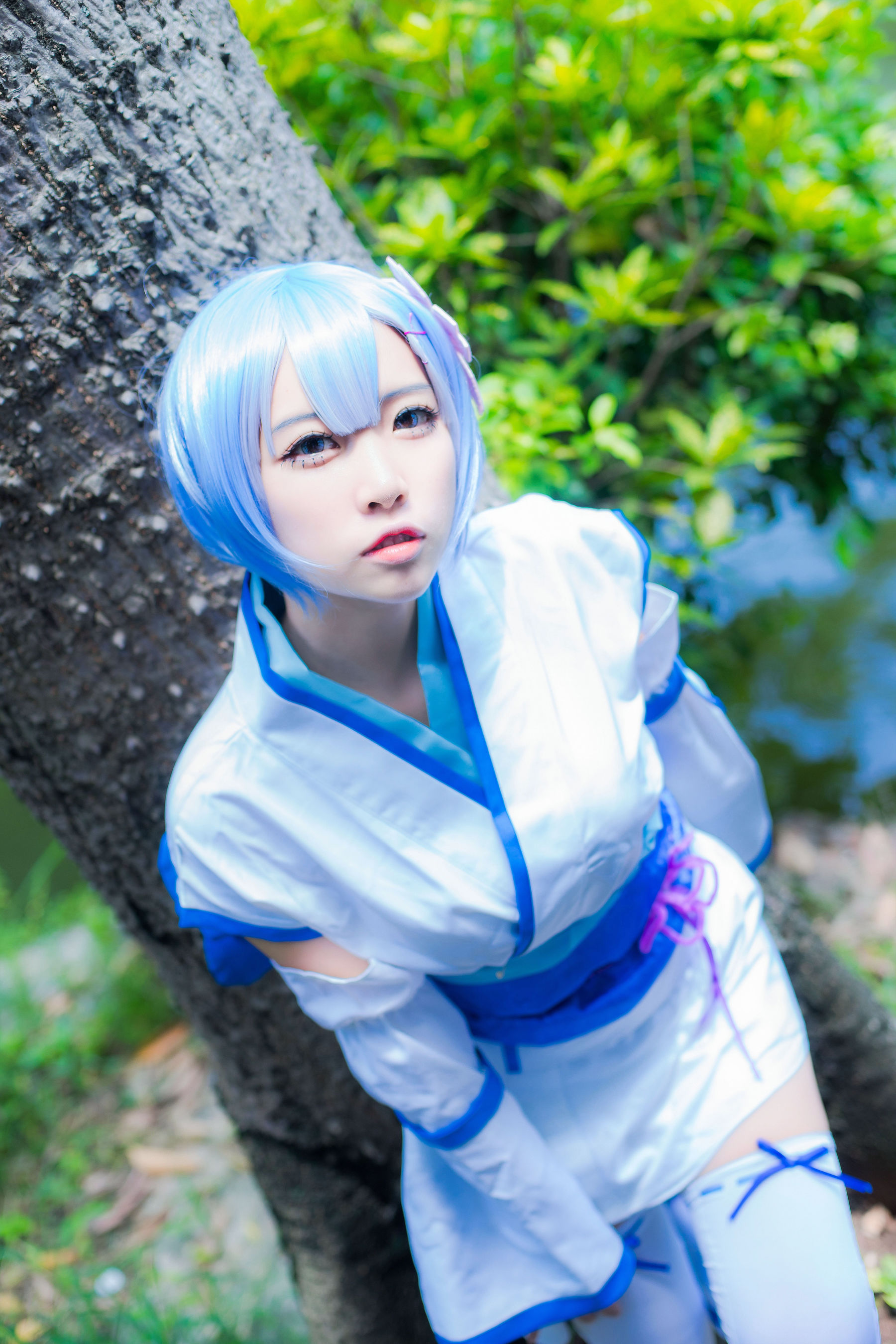 [Cosplay写真] 人气Coser二佐Nisa - 蕾姆幼年