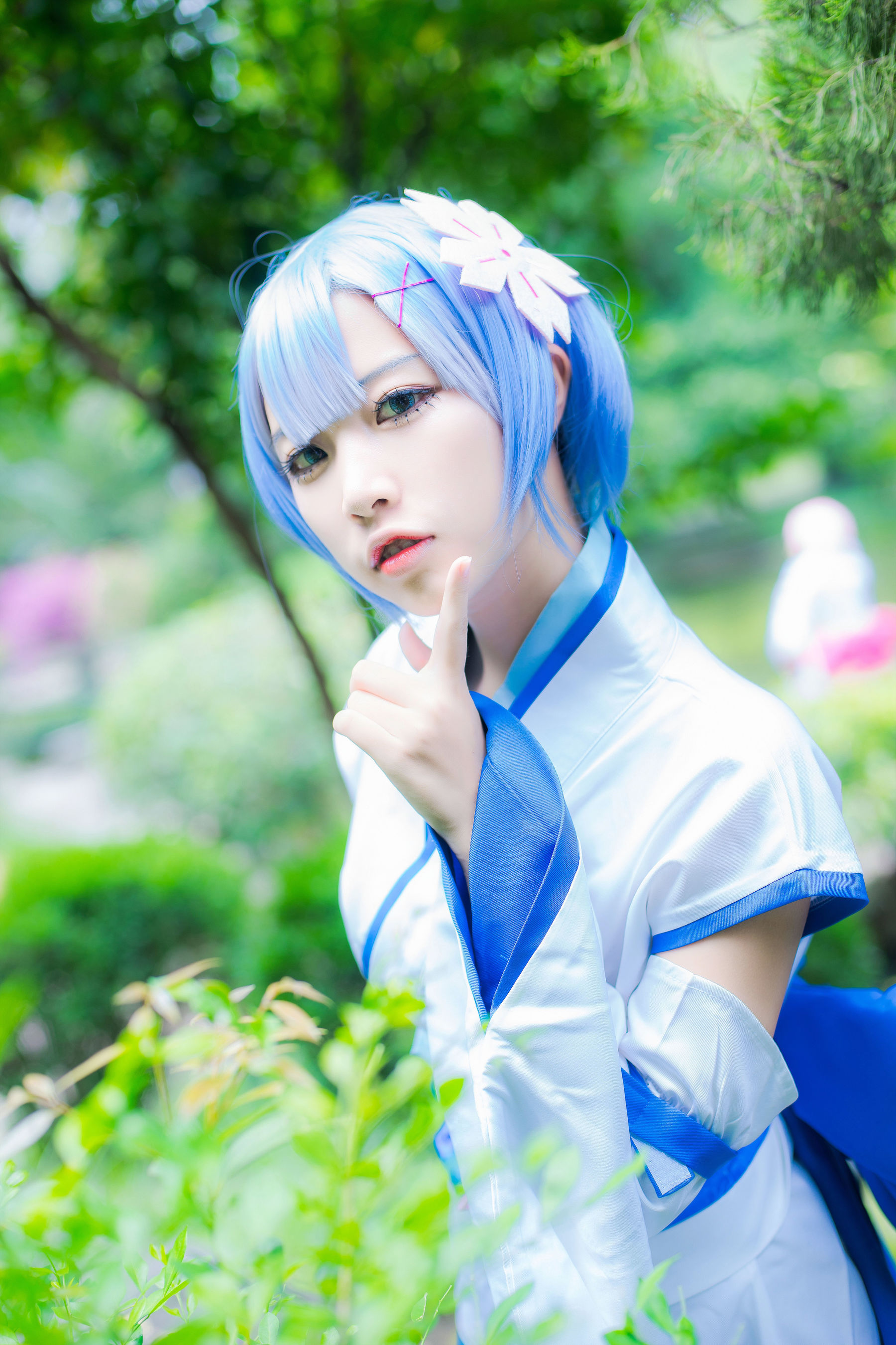 [Cosplay写真] 人气Coser二佐Nisa - 蕾姆幼年