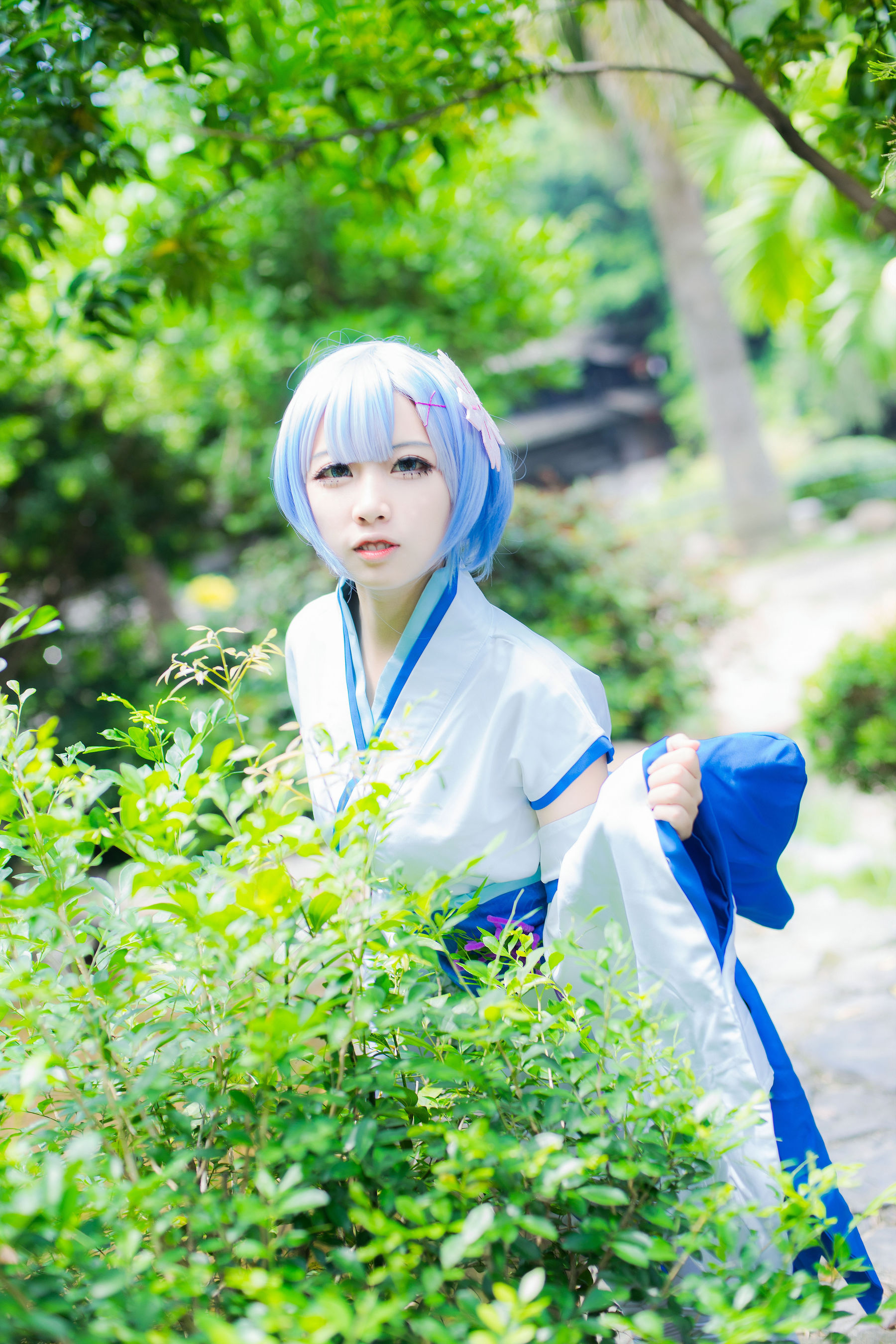 [Cosplay写真] 人气Coser二佐Nisa - 蕾姆幼年