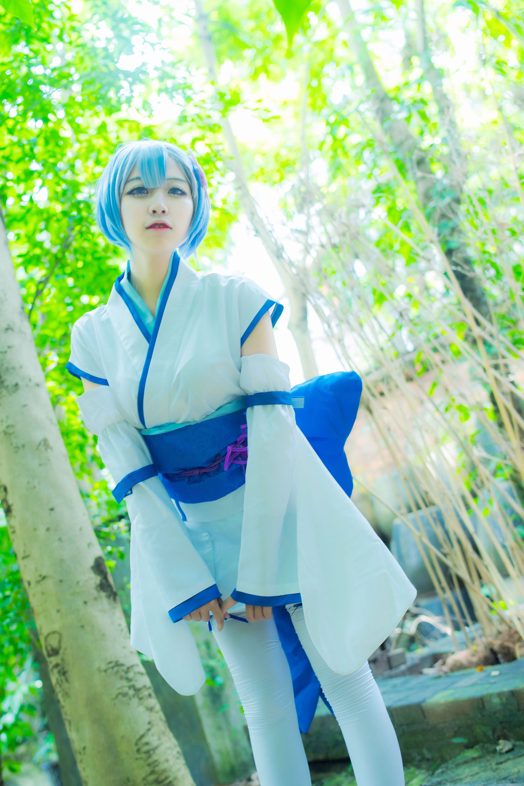 [Cosplay写真] 人气Coser二佐Nisa - 蕾姆幼年