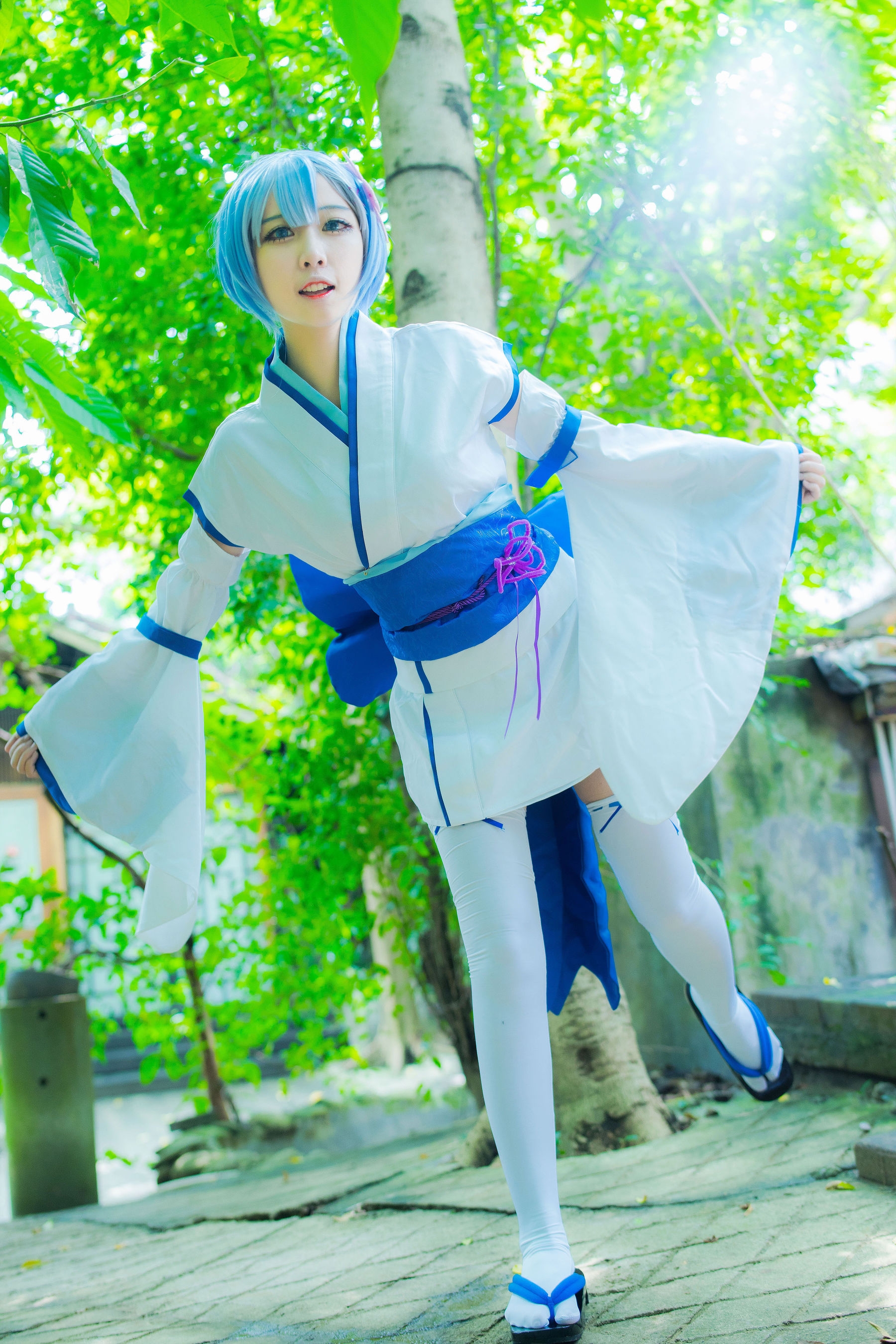 [Cosplay写真] 人气Coser二佐Nisa - 蕾姆幼年