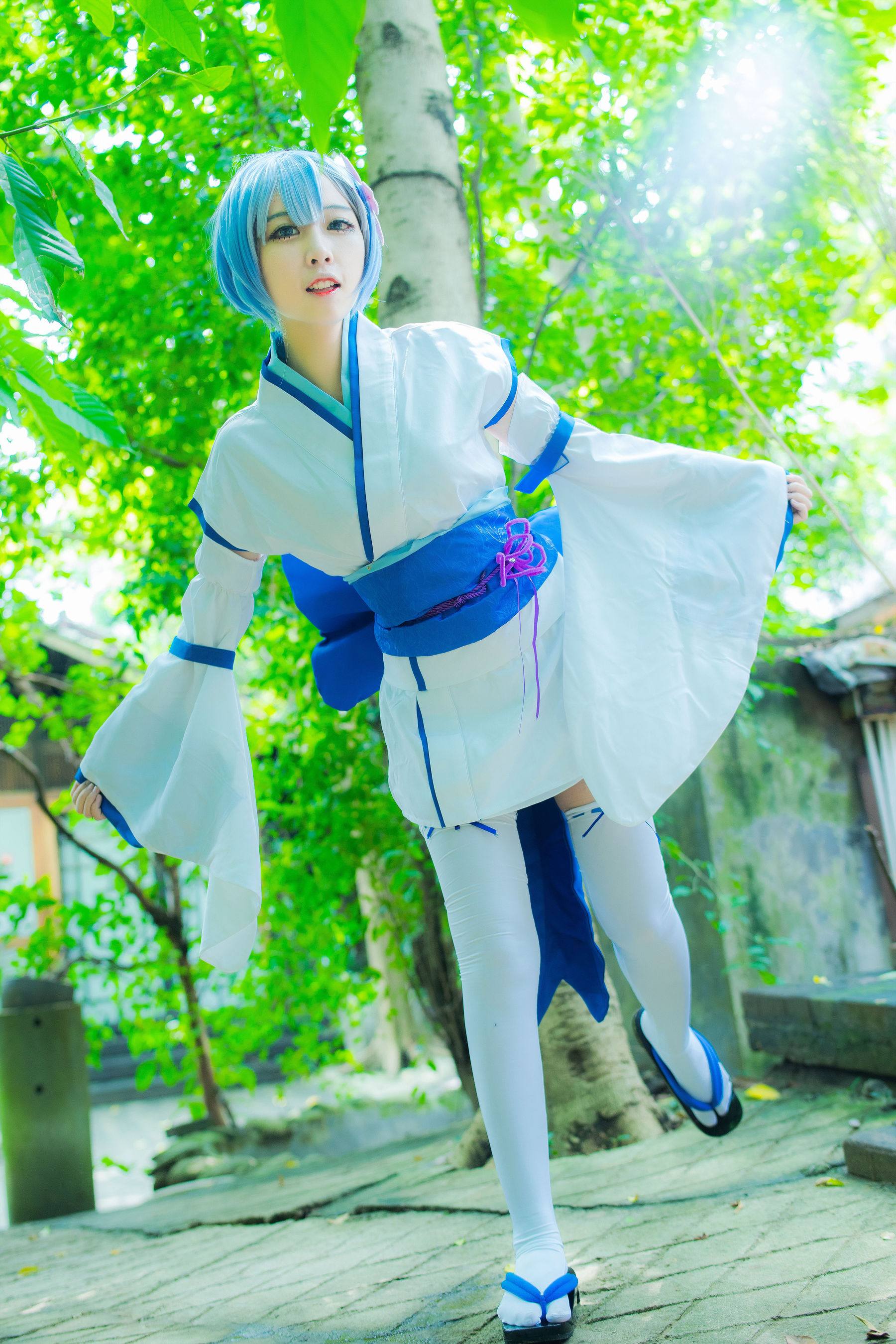 [Cosplay写真] 人气Coser二佐Nisa - 蕾姆幼年