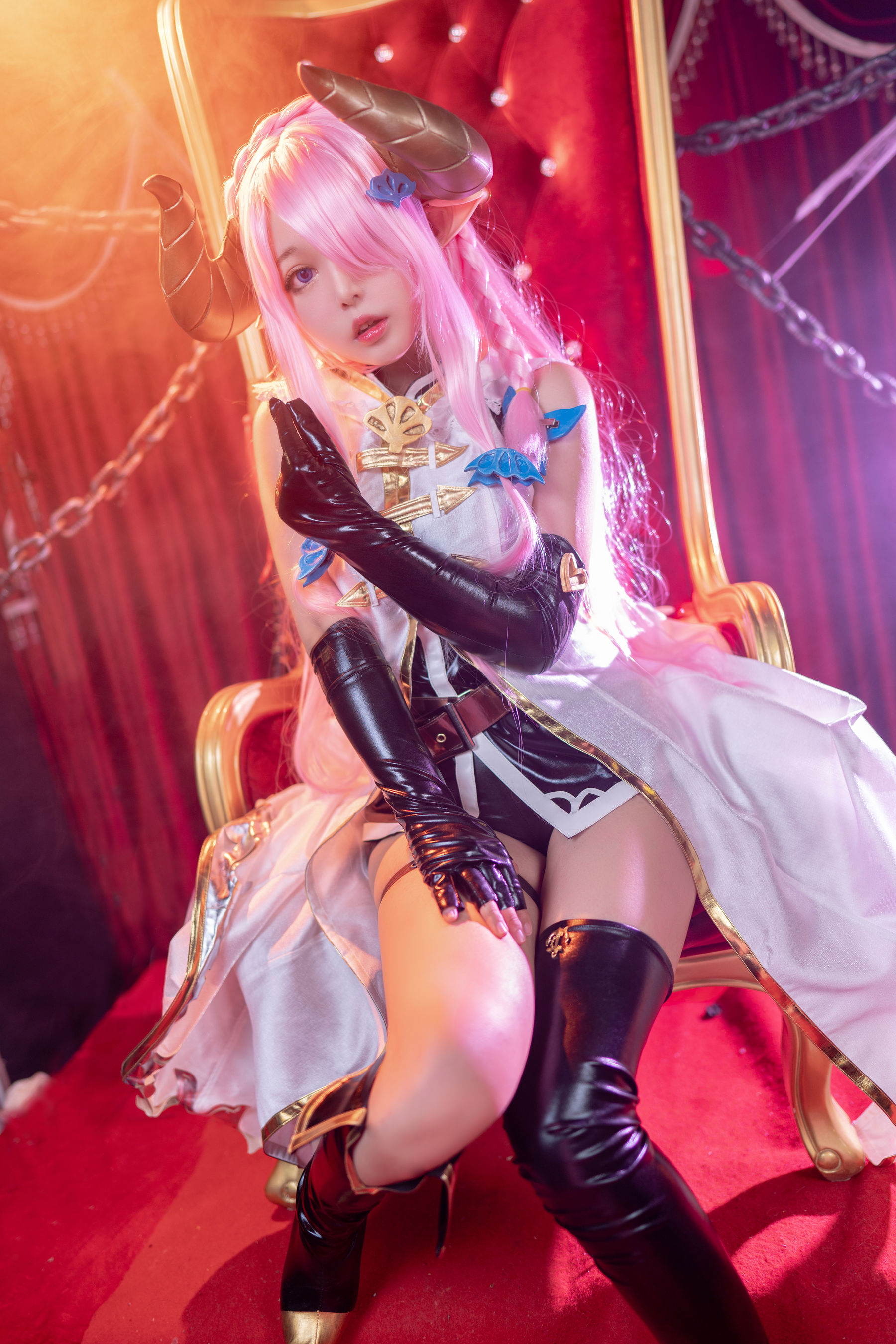 [Cosplay写真] 大眼萌妹黑猫猫OvO - 娜露梅亚
