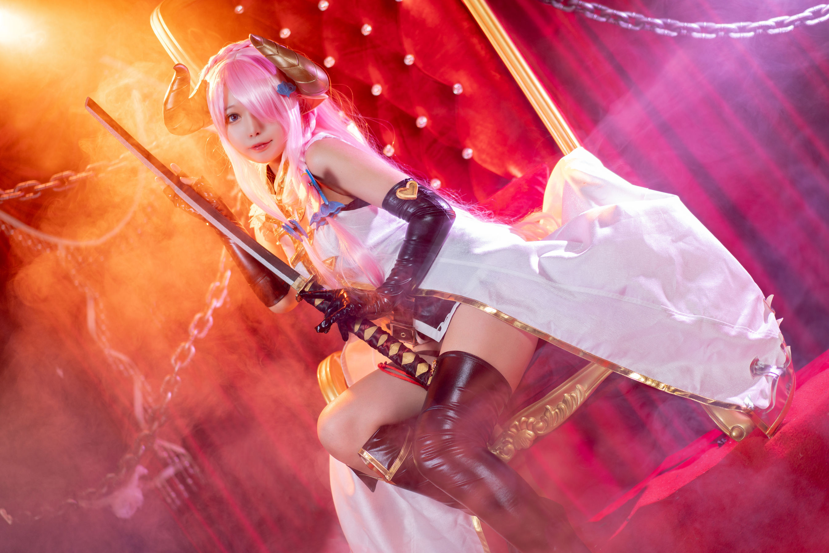 [Cosplay写真] 大眼萌妹黑猫猫OvO - 娜露梅亚