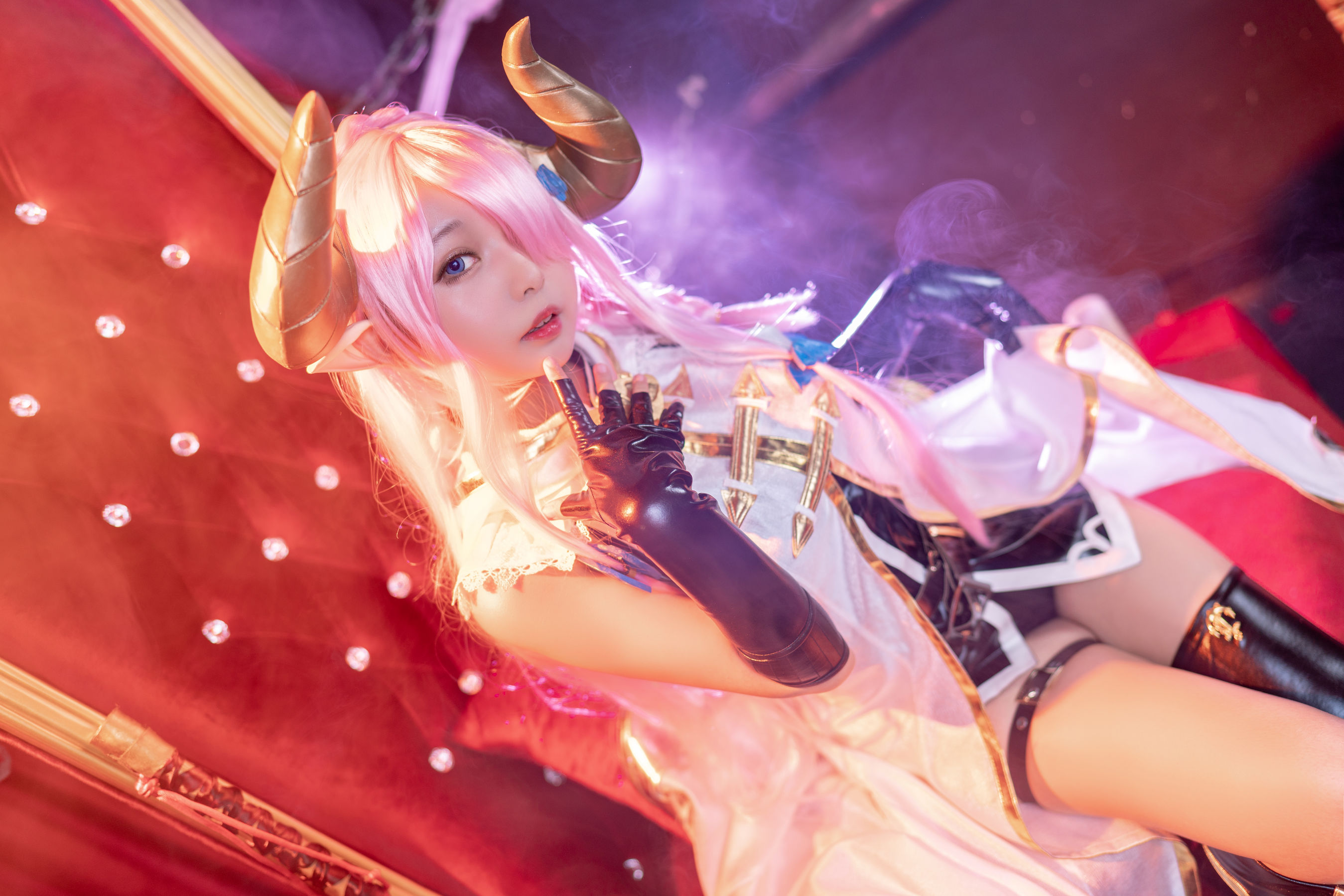 [Cosplay写真] 大眼萌妹黑猫猫OvO - 娜露梅亚