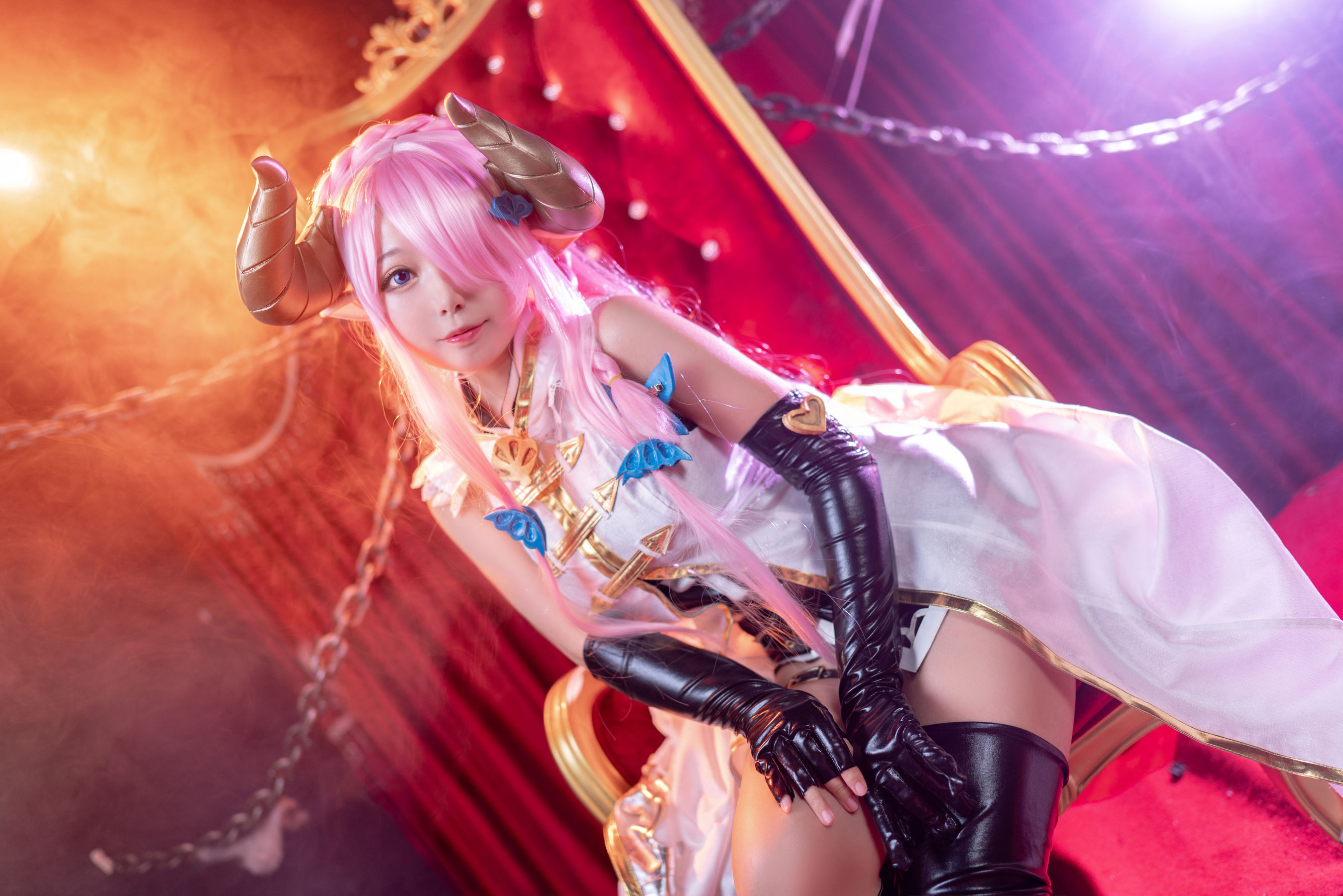 [Cosplay写真] 大眼萌妹黑猫猫OvO - 娜露梅亚