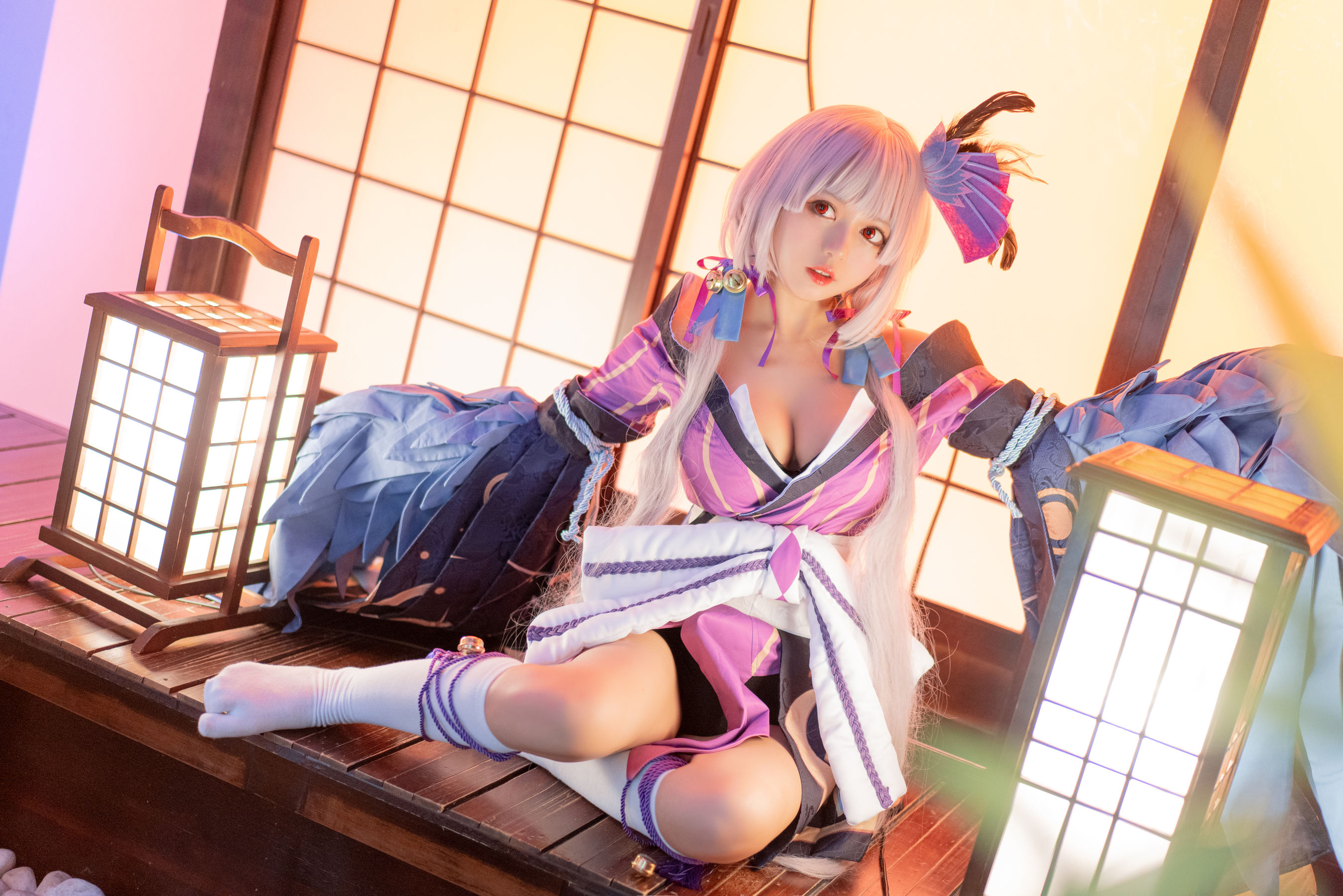 [Cosplay写真] 大眼萌妹黑猫猫OvO - 以津真天