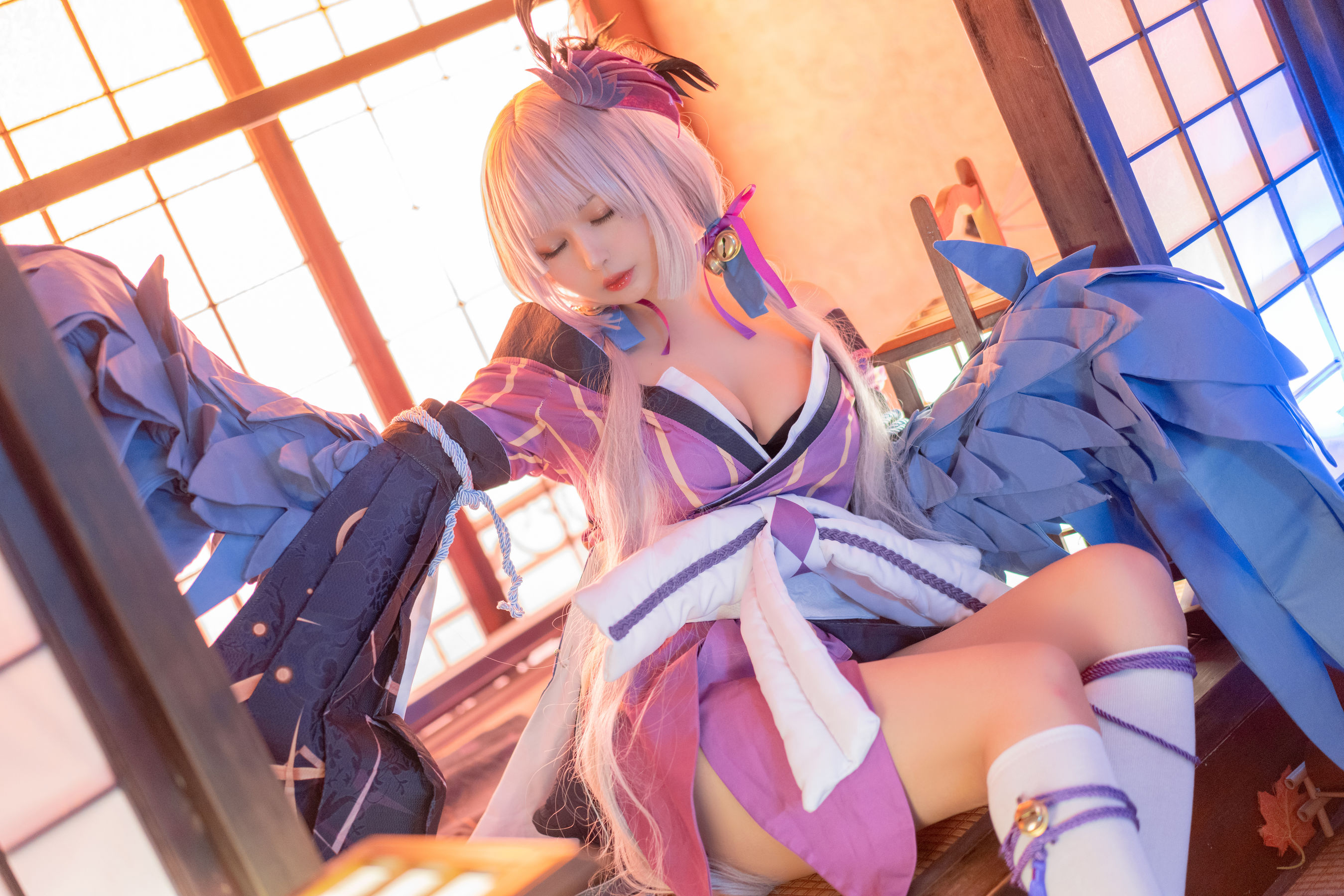 [Cosplay写真] 大眼萌妹黑猫猫OvO - 以津真天