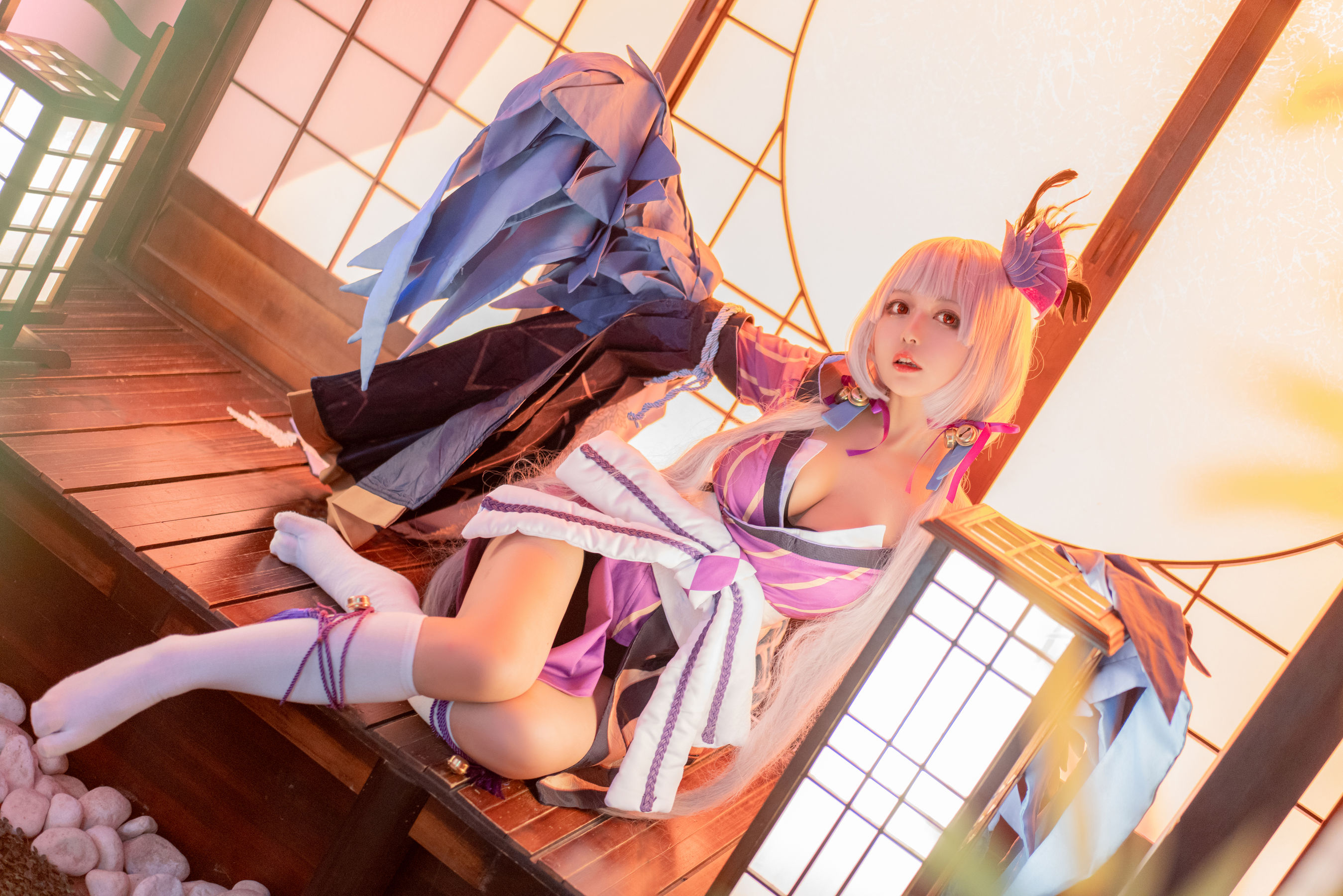 [Cosplay写真] 大眼萌妹黑猫猫OvO - 以津真天