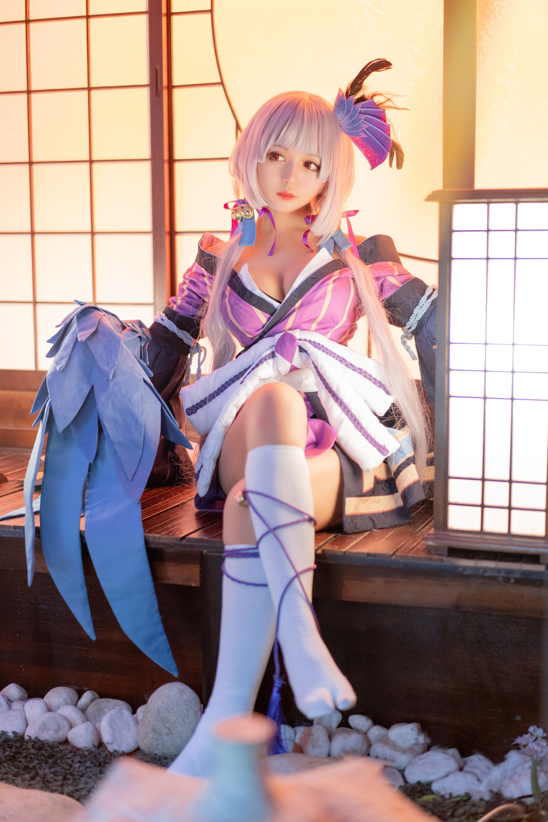 [Cosplay写真] 大眼萌妹黑猫猫OvO - 以津真天