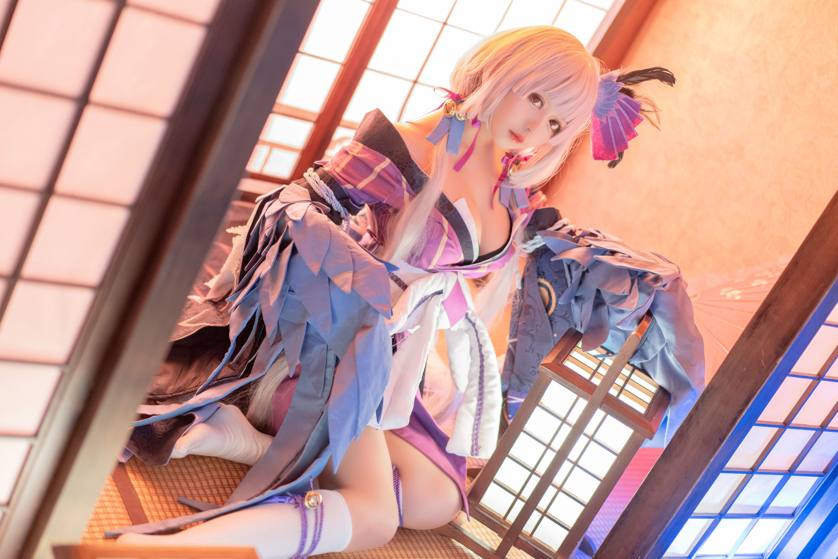 [Cosplay写真] 大眼萌妹黑猫猫OvO - 以津真天