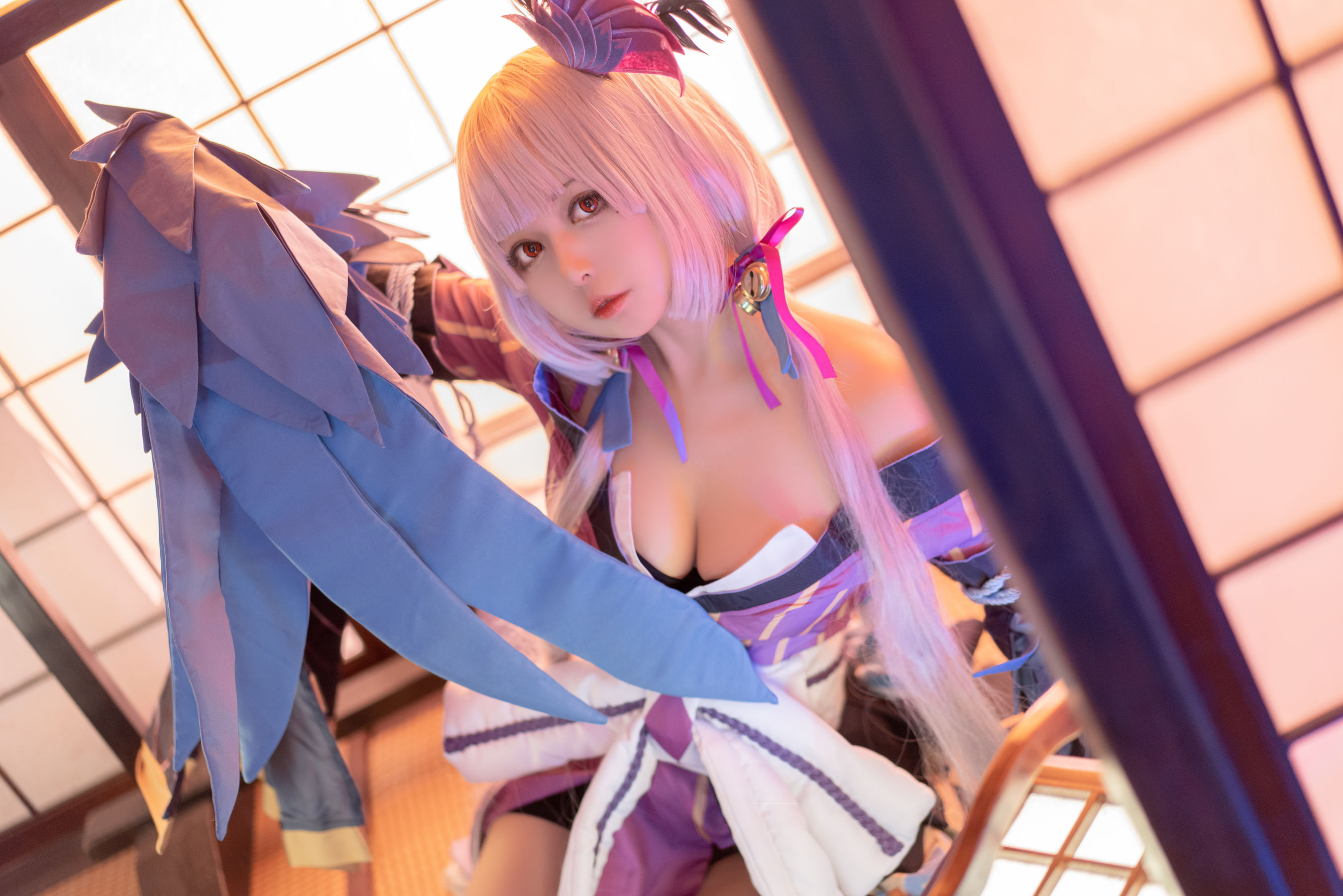 [Cosplay写真] 大眼萌妹黑猫猫OvO - 以津真天