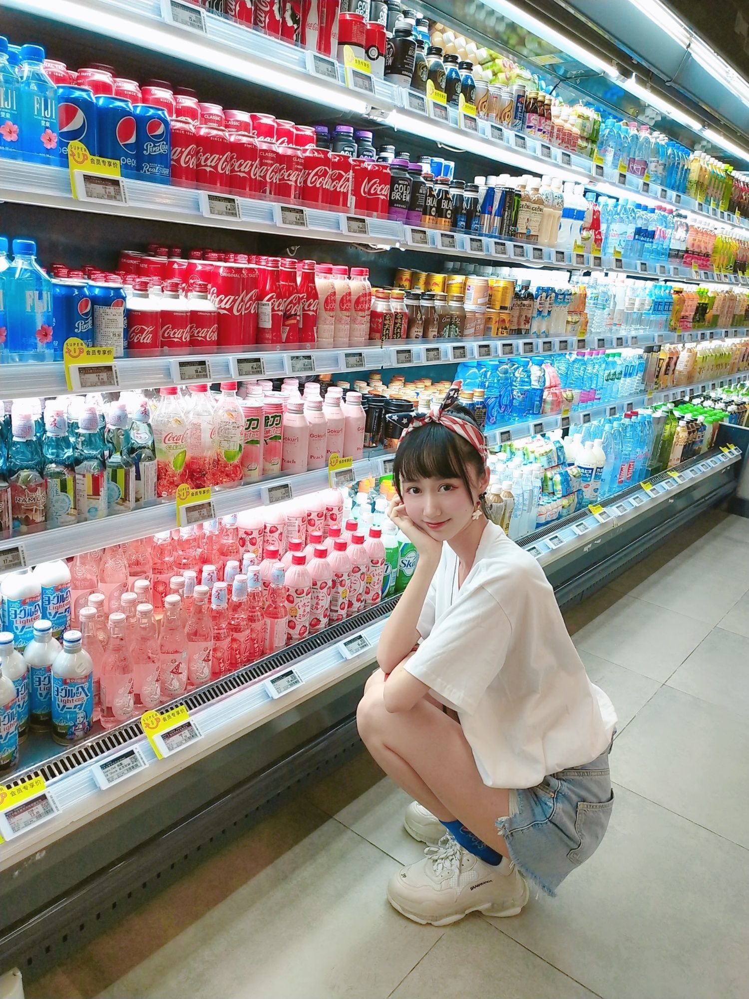 [Cosplay写真] 萌系小姐姐木绵绵OwO - 智能型彼女 T恤