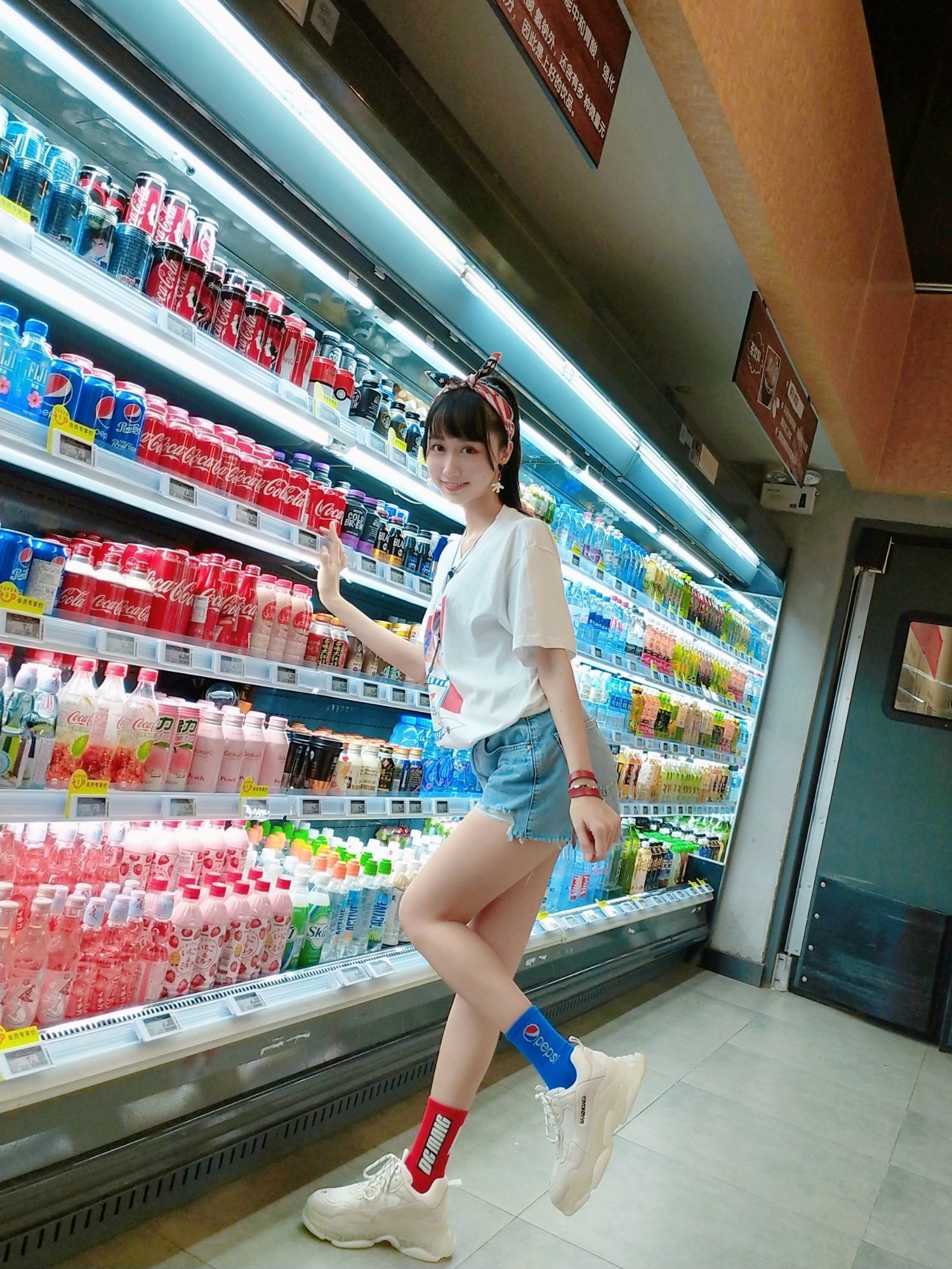 [Cosplay写真] 萌系小姐姐木绵绵OwO - 智能型彼女 T恤