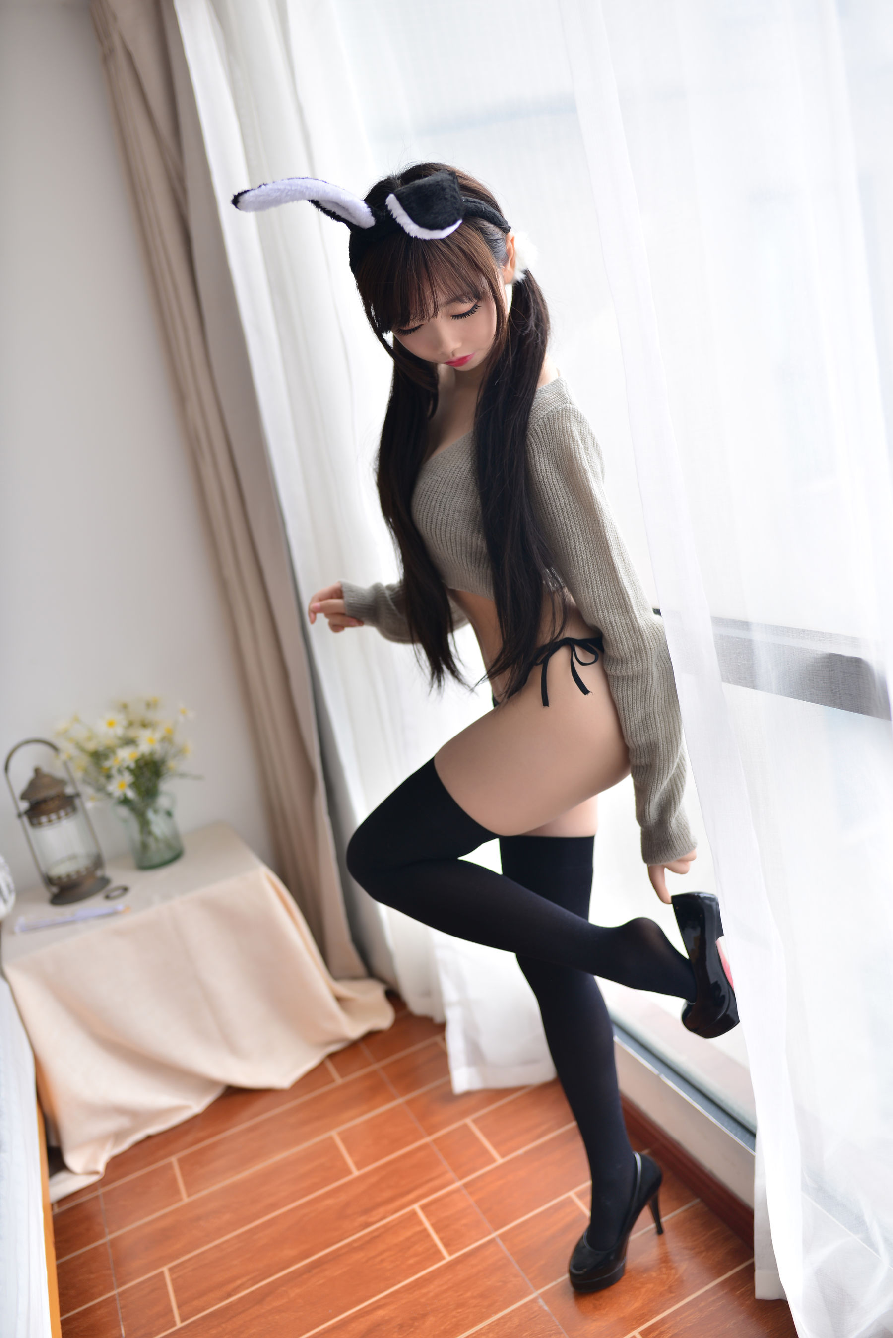 [Cosplay写真] Cos小姐姐雪琪 - 灰兔兔