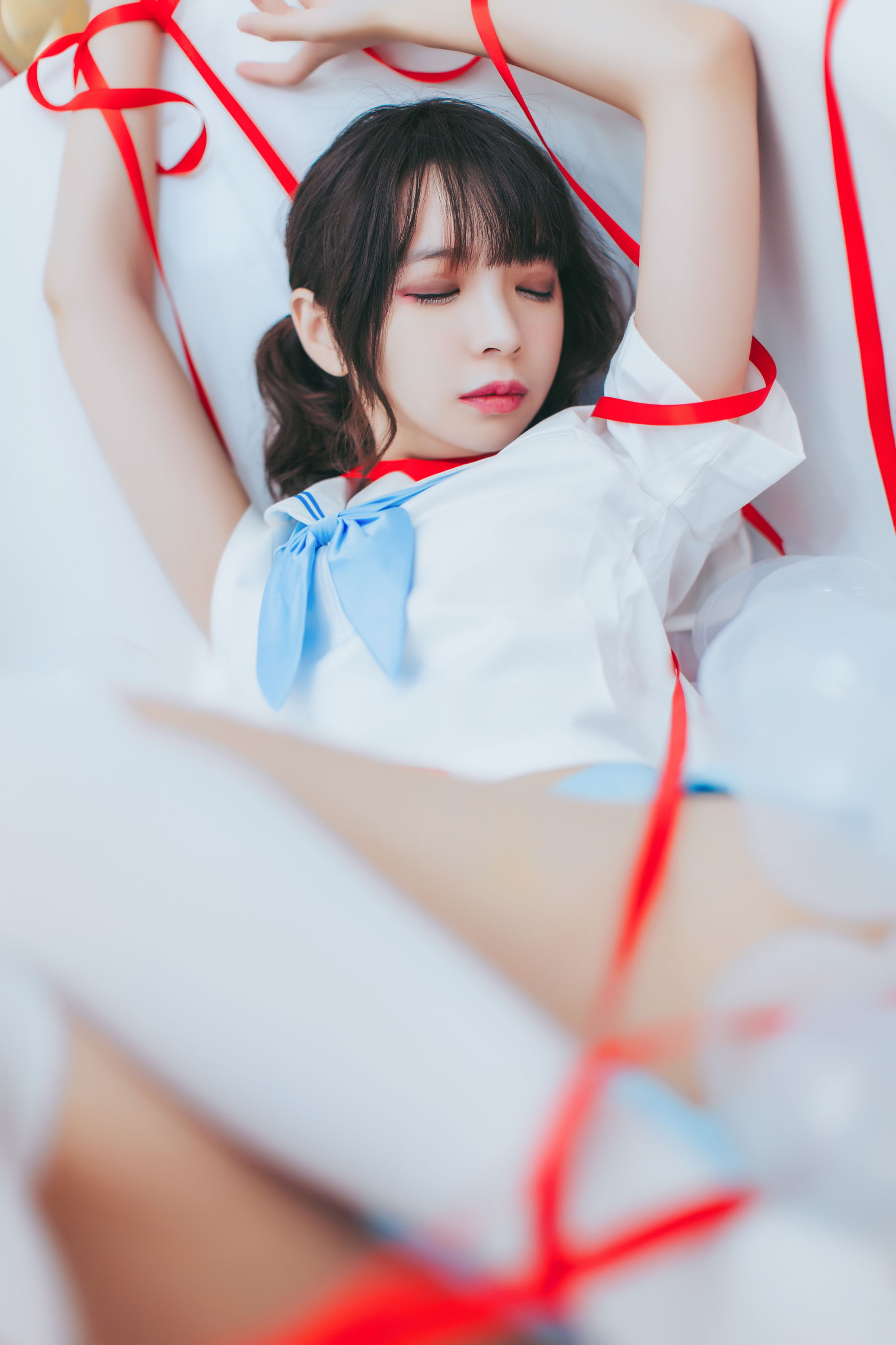 [Cosplay写真] 疯猫ss - 浴室JK