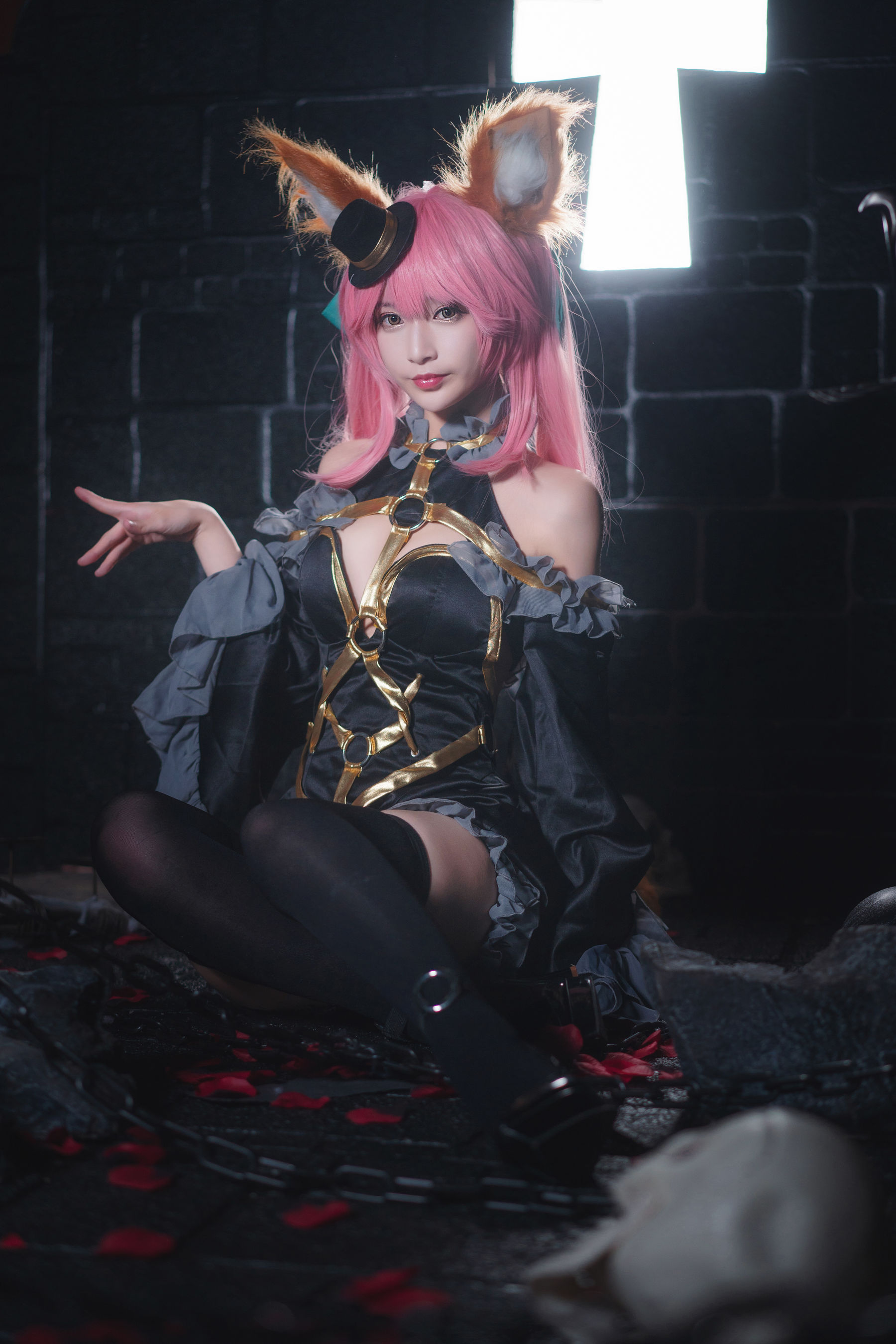 [Cosplay写真] 动漫博主铁板烧鬼舞w - 玉藻前 魔术