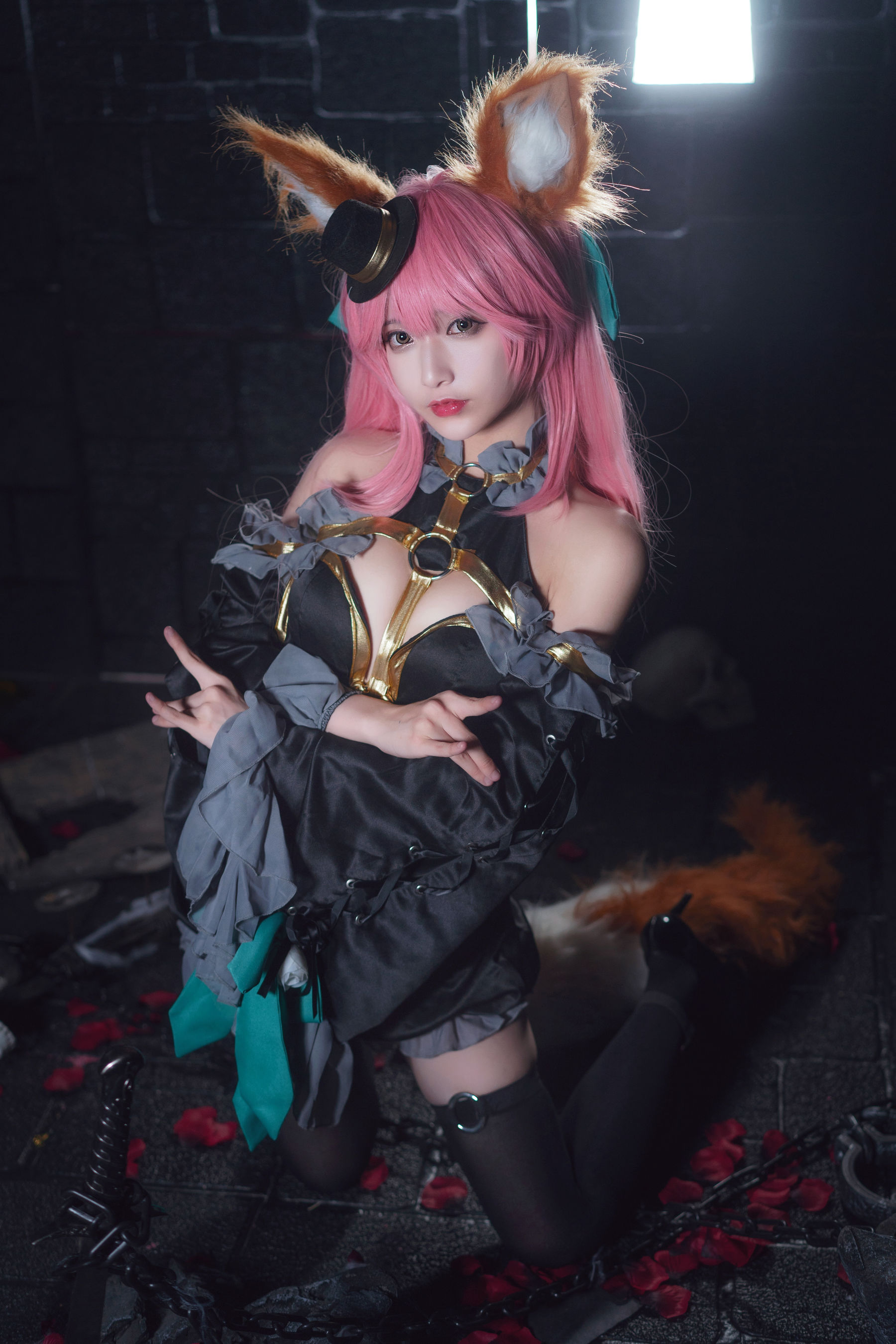 [Cosplay写真] 动漫博主铁板烧鬼舞w - 玉藻前 魔术