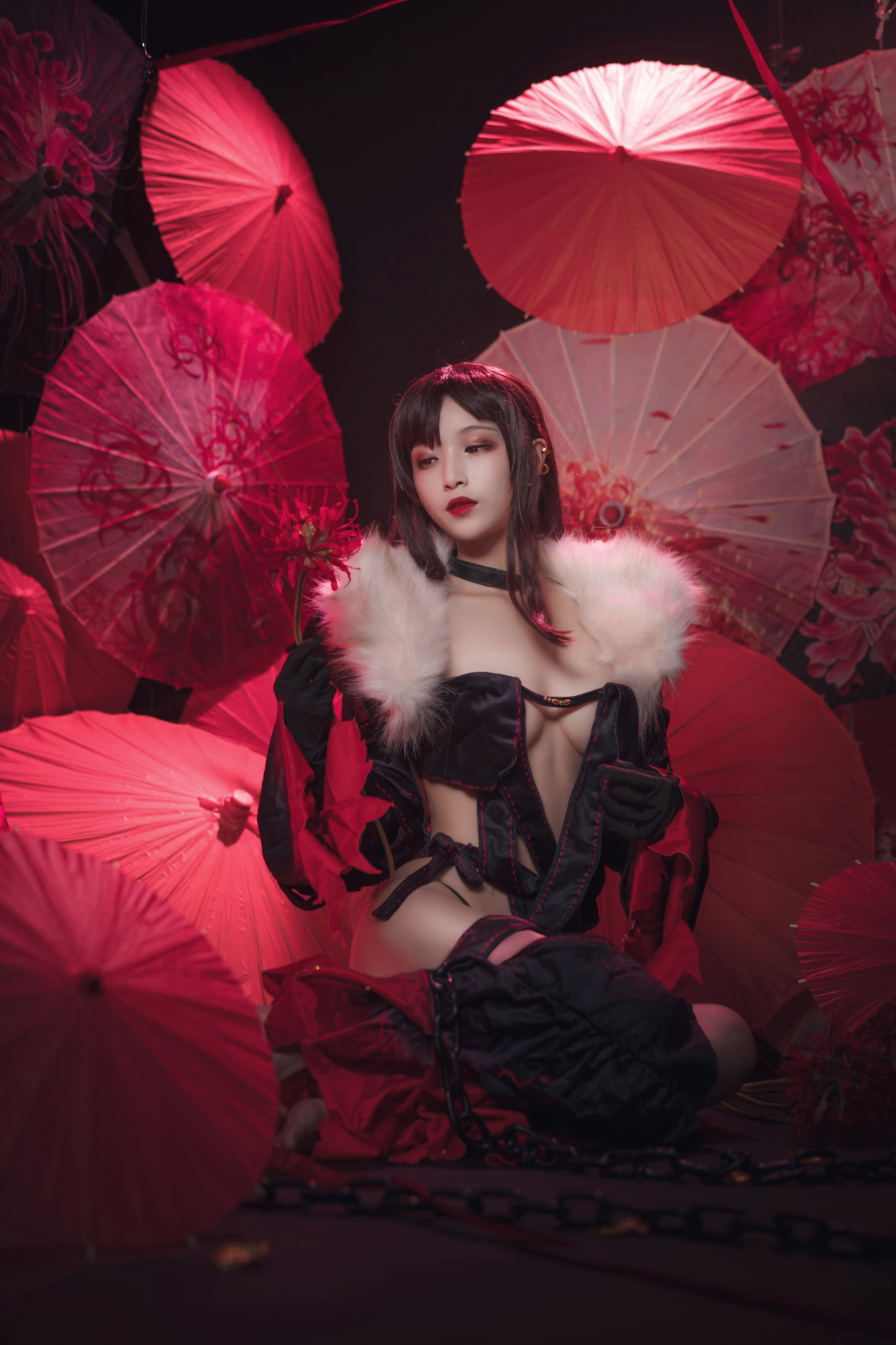 [Cosplay写真] 动漫博主铁板烧鬼舞w - 虞美人