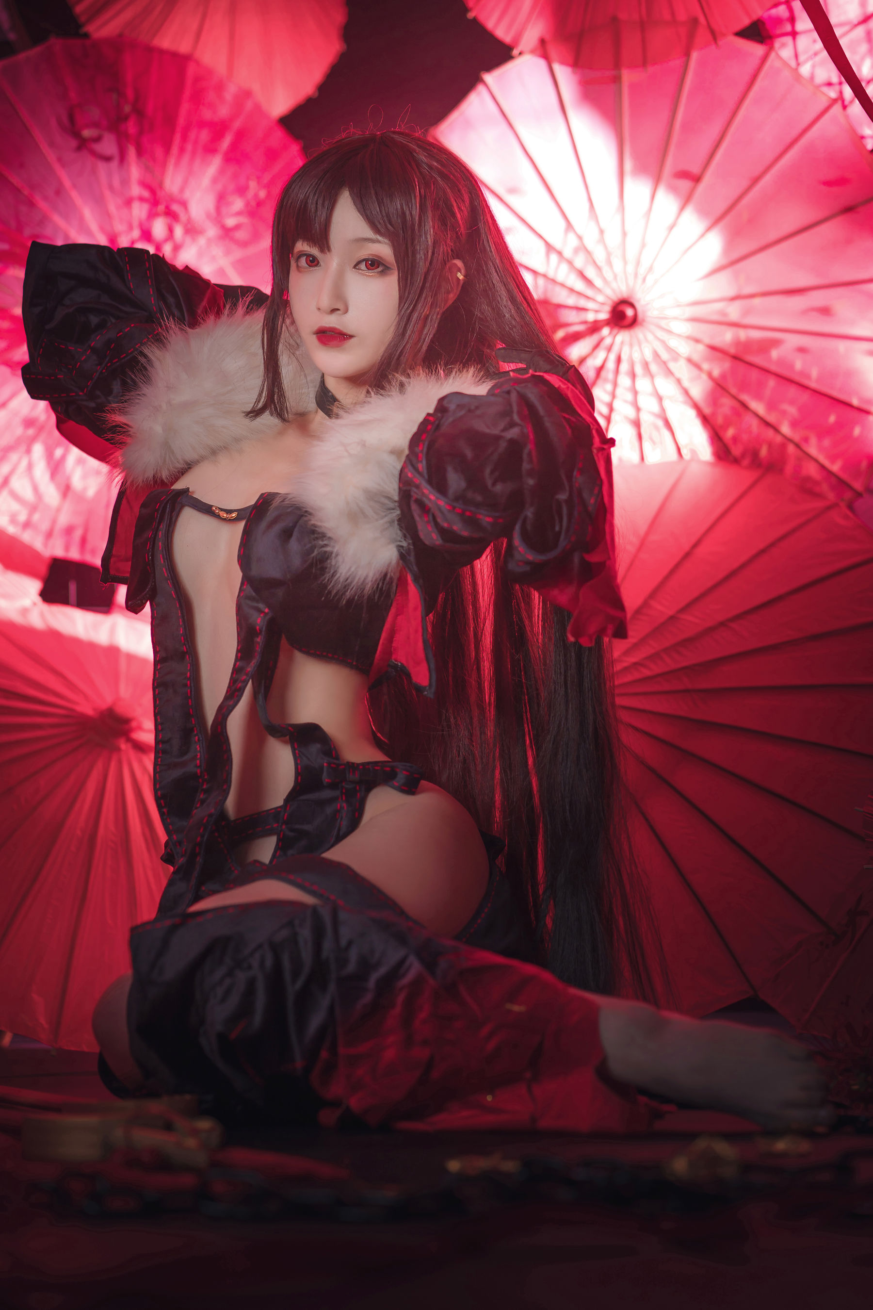 [Cosplay写真] 动漫博主铁板烧鬼舞w - 虞美人