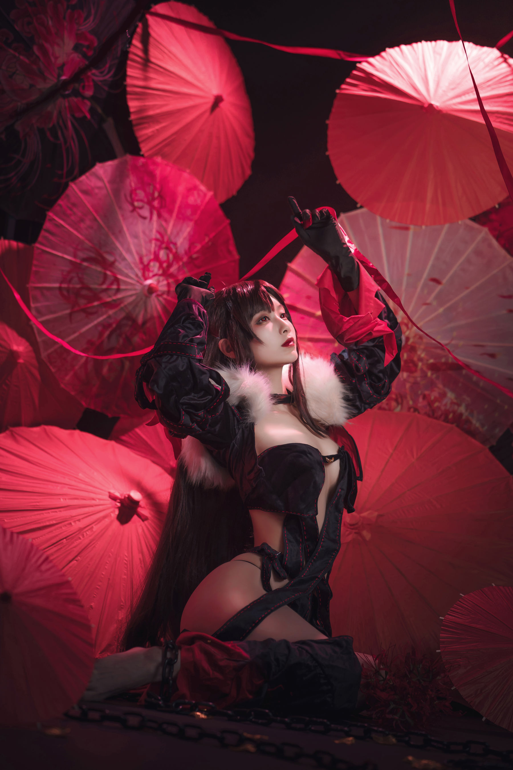 [Cosplay写真] 动漫博主铁板烧鬼舞w - 虞美人