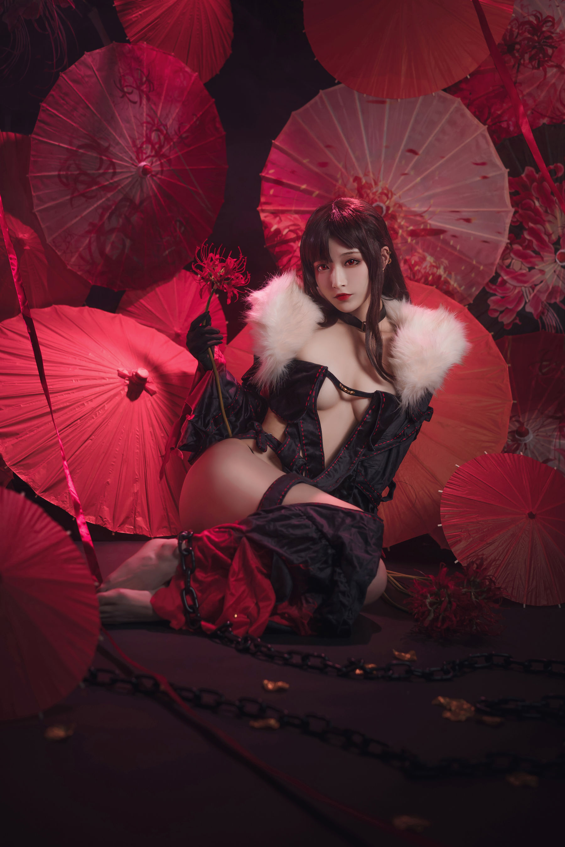 [Cosplay写真] 动漫博主铁板烧鬼舞w - 虞美人