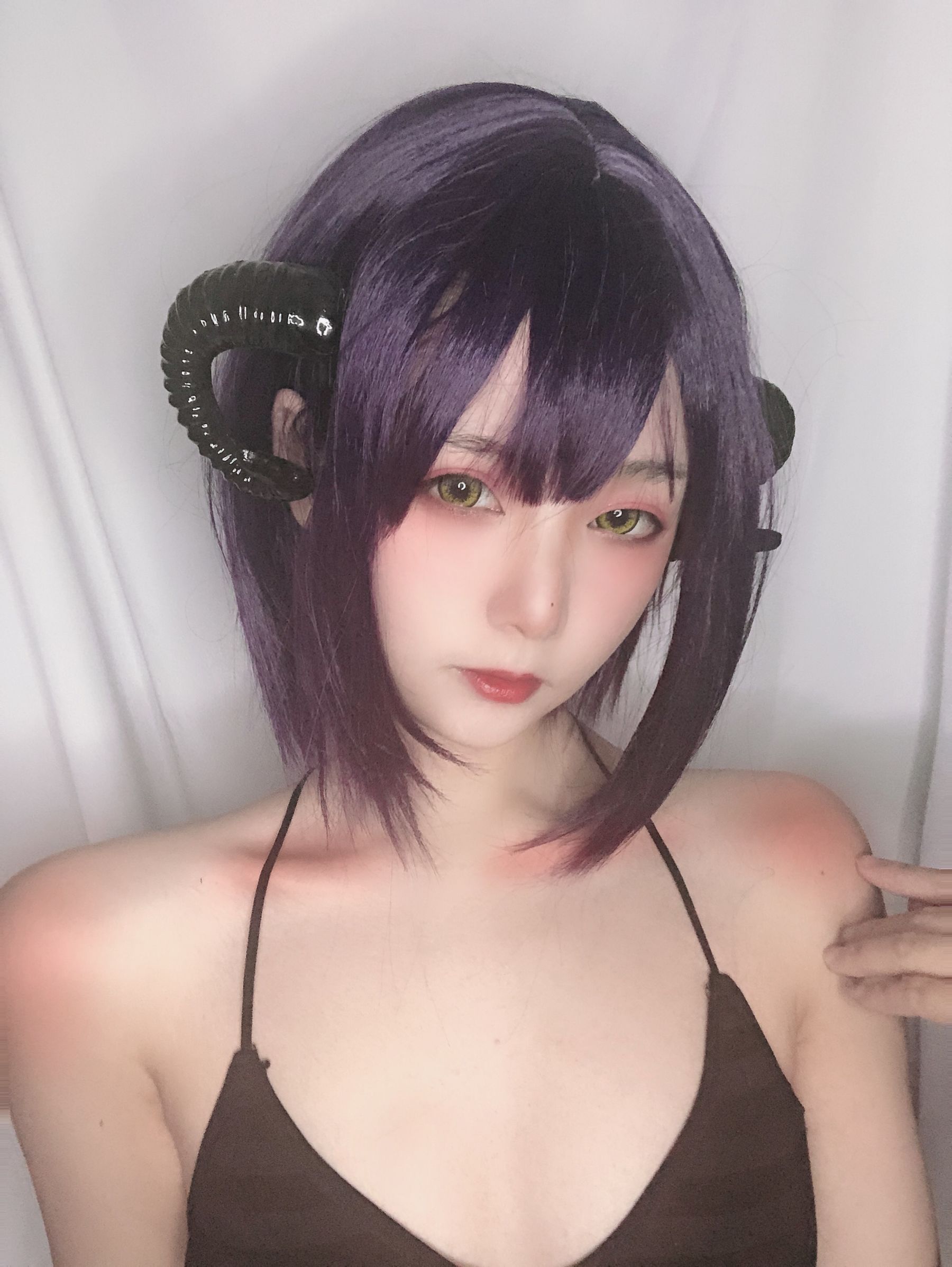 [Cosplay写真] 萌妹是青水 - 科技魅魔