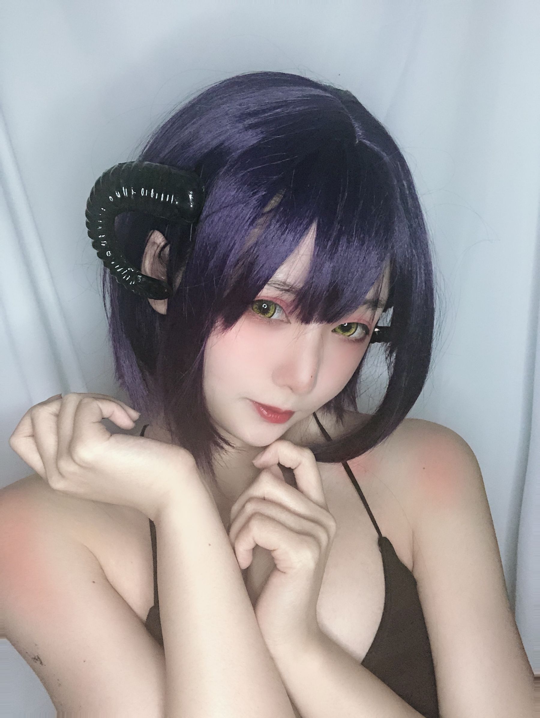 [Cosplay写真] 萌妹是青水 - 科技魅魔
