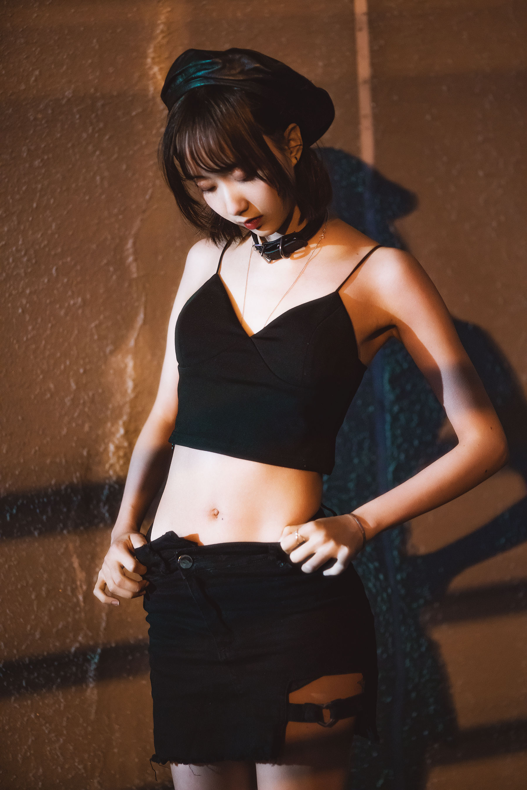 [Cosplay写真] 萌系小姐姐木绵绵OwO - 室外短裙