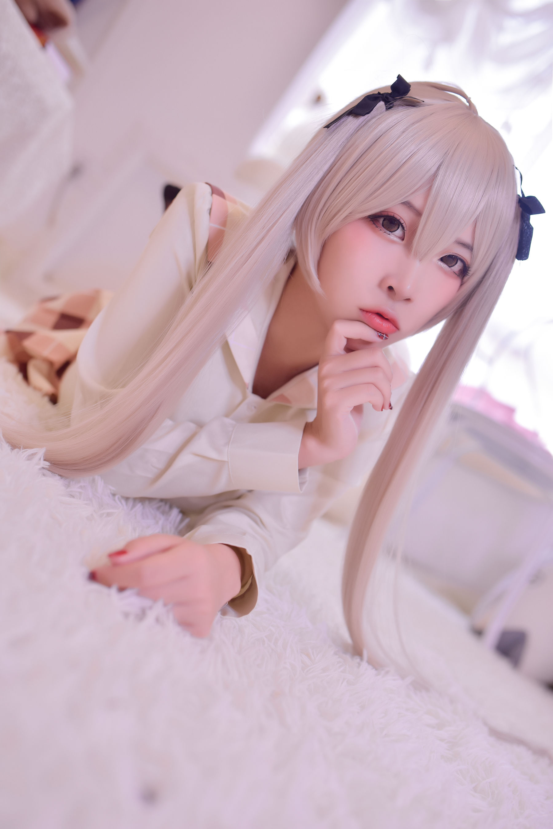 [Cosplay写真] 人气Coser二佐Nisa - 穹妹校服