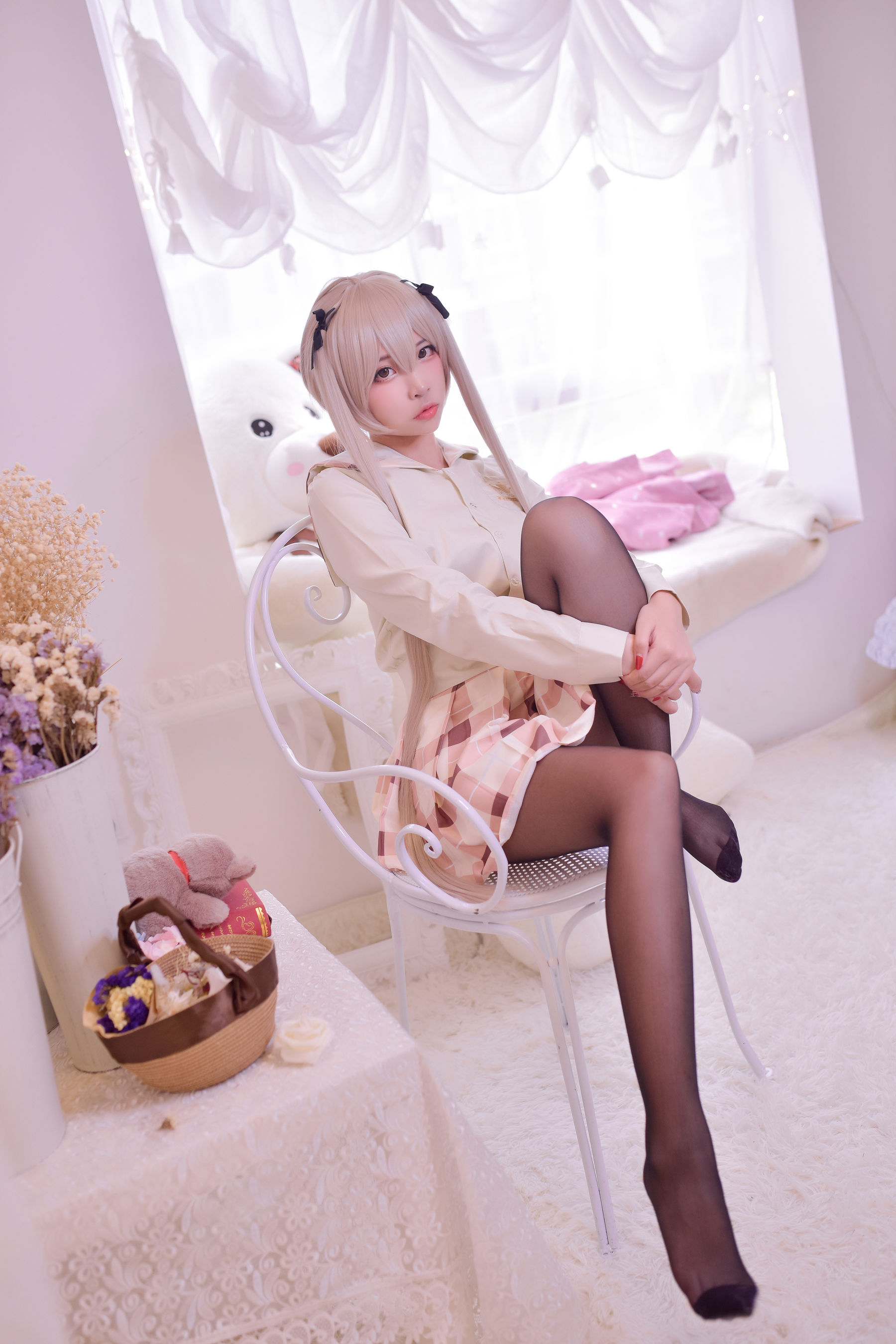 [Cosplay写真] 人气Coser二佐Nisa - 穹妹校服
