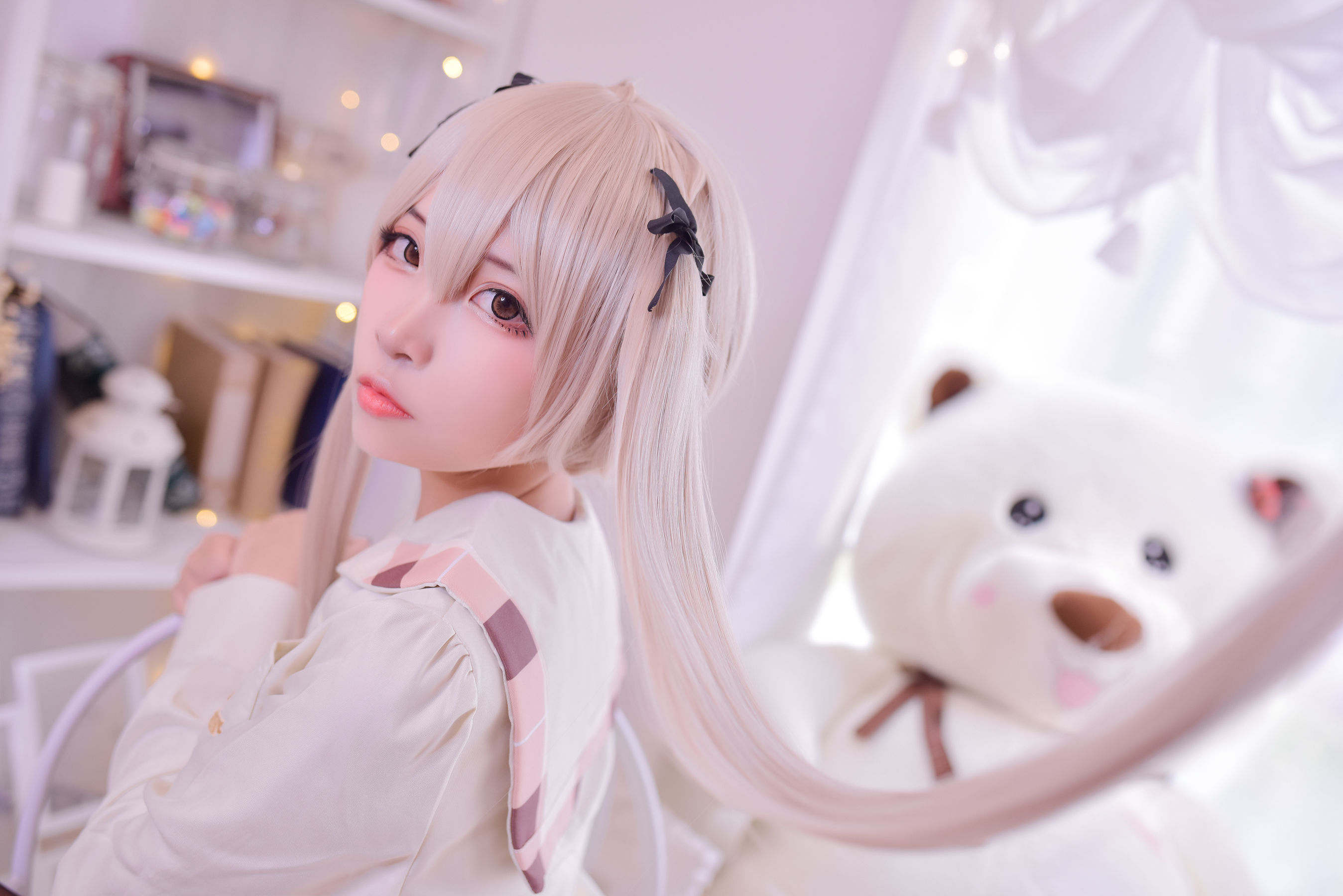 [Cosplay写真] 人气Coser二佐Nisa - 穹妹校服