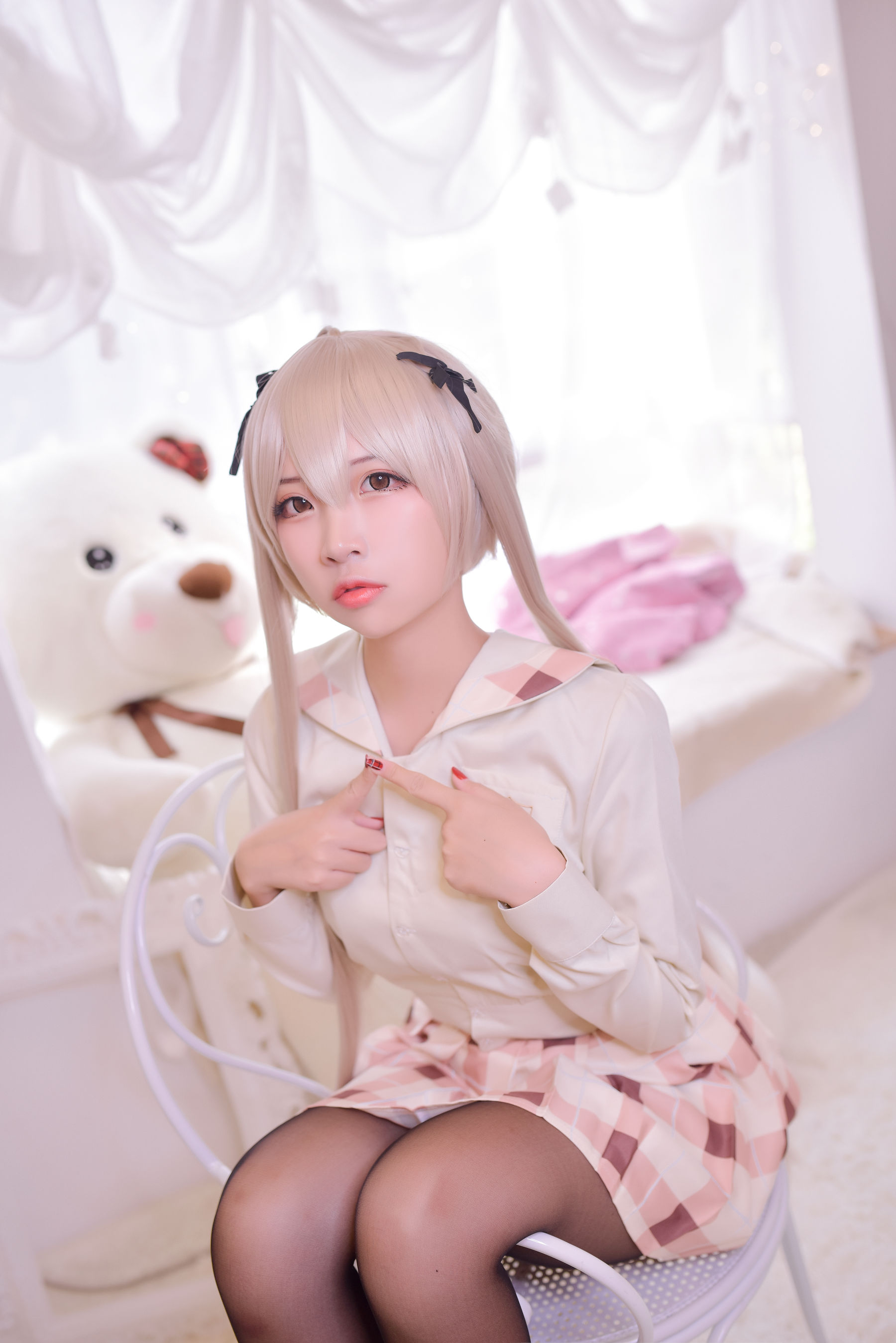 [Cosplay写真] 人气Coser二佐Nisa - 穹妹校服