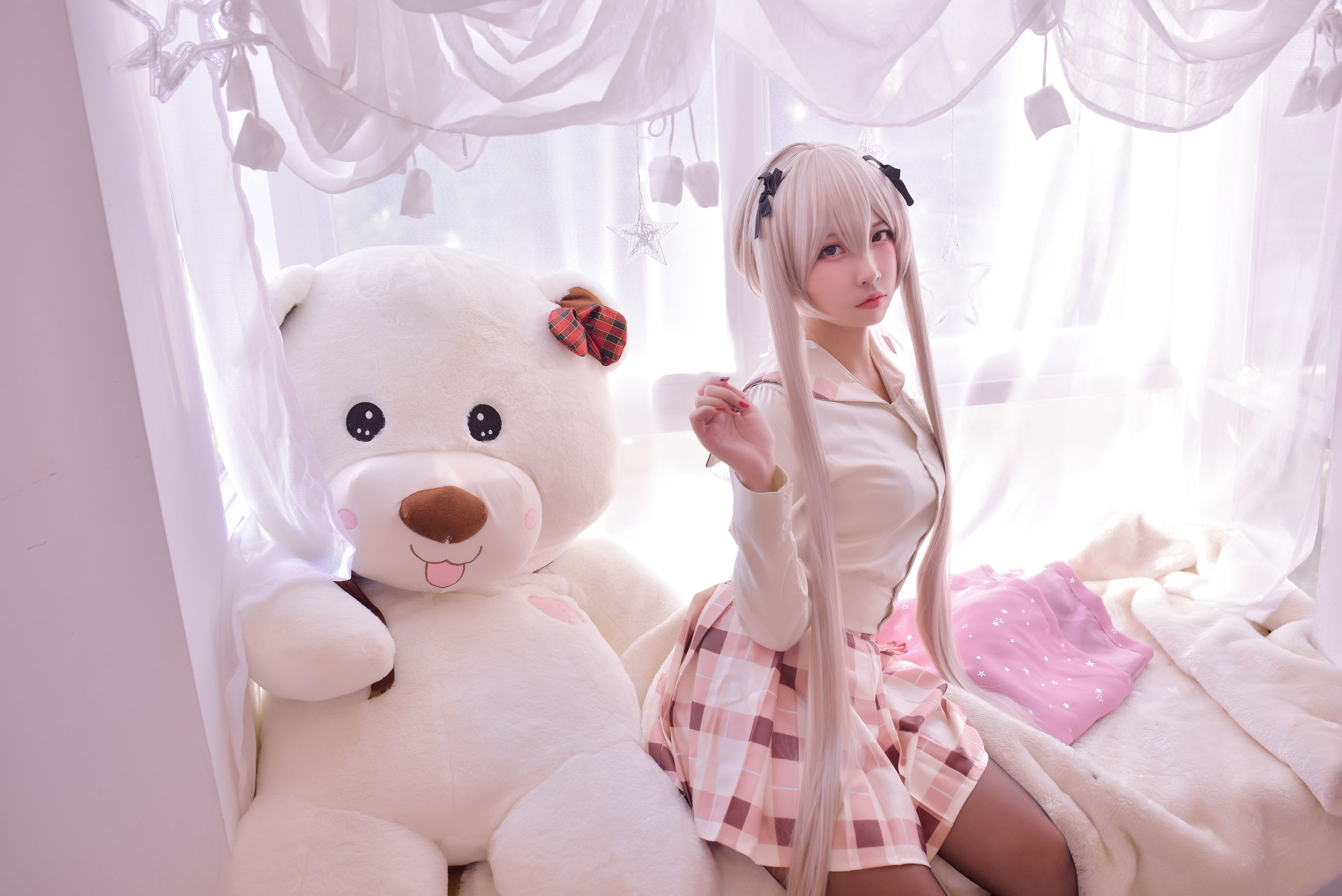 [Cosplay写真] 人气Coser二佐Nisa - 穹妹校服