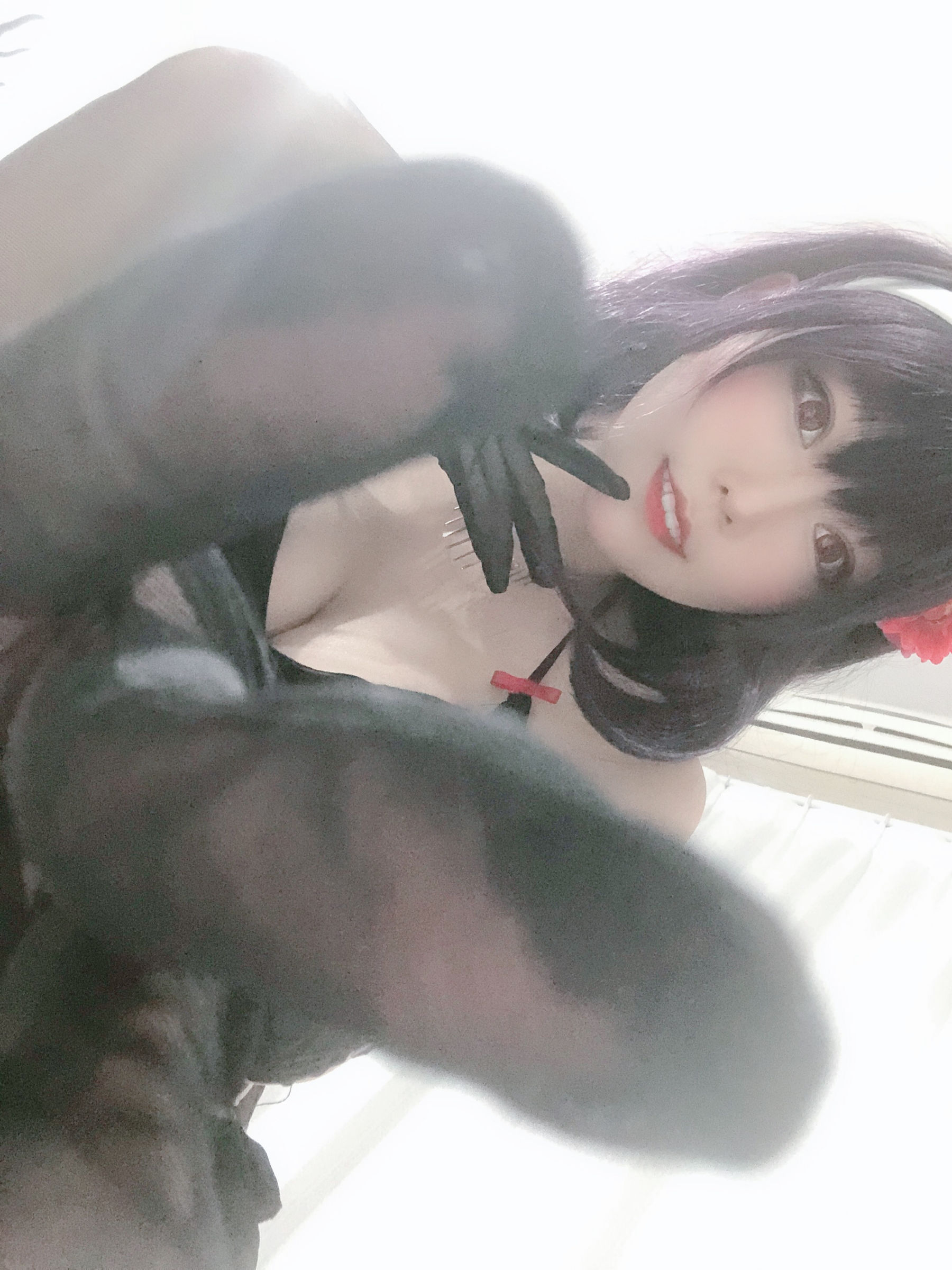 [Cosplay写真] 香草喵露露 - 诗羽学姐睡衣