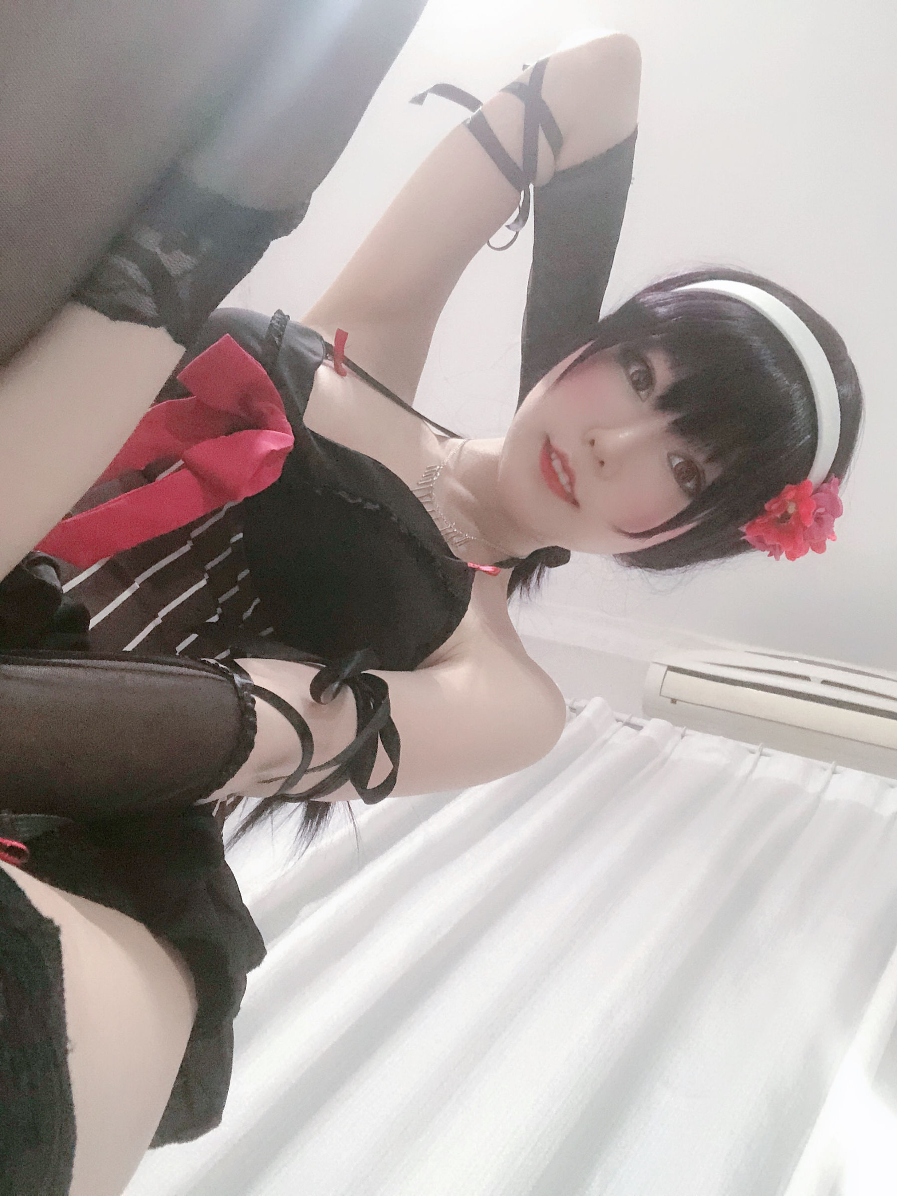 [Cosplay写真] 香草喵露露 - 诗羽学姐睡衣