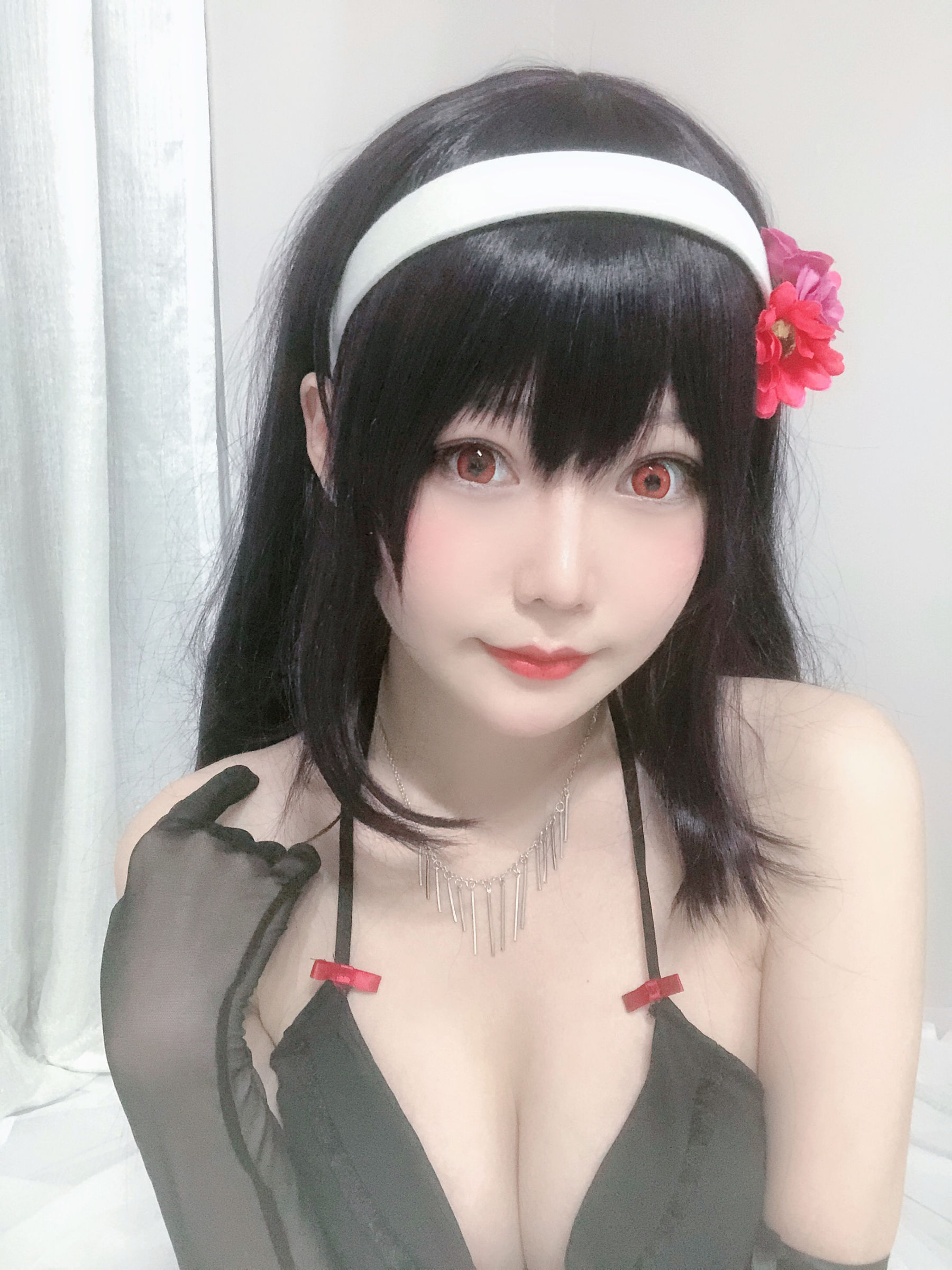 [Cosplay写真] 香草喵露露 - 诗羽学姐睡衣