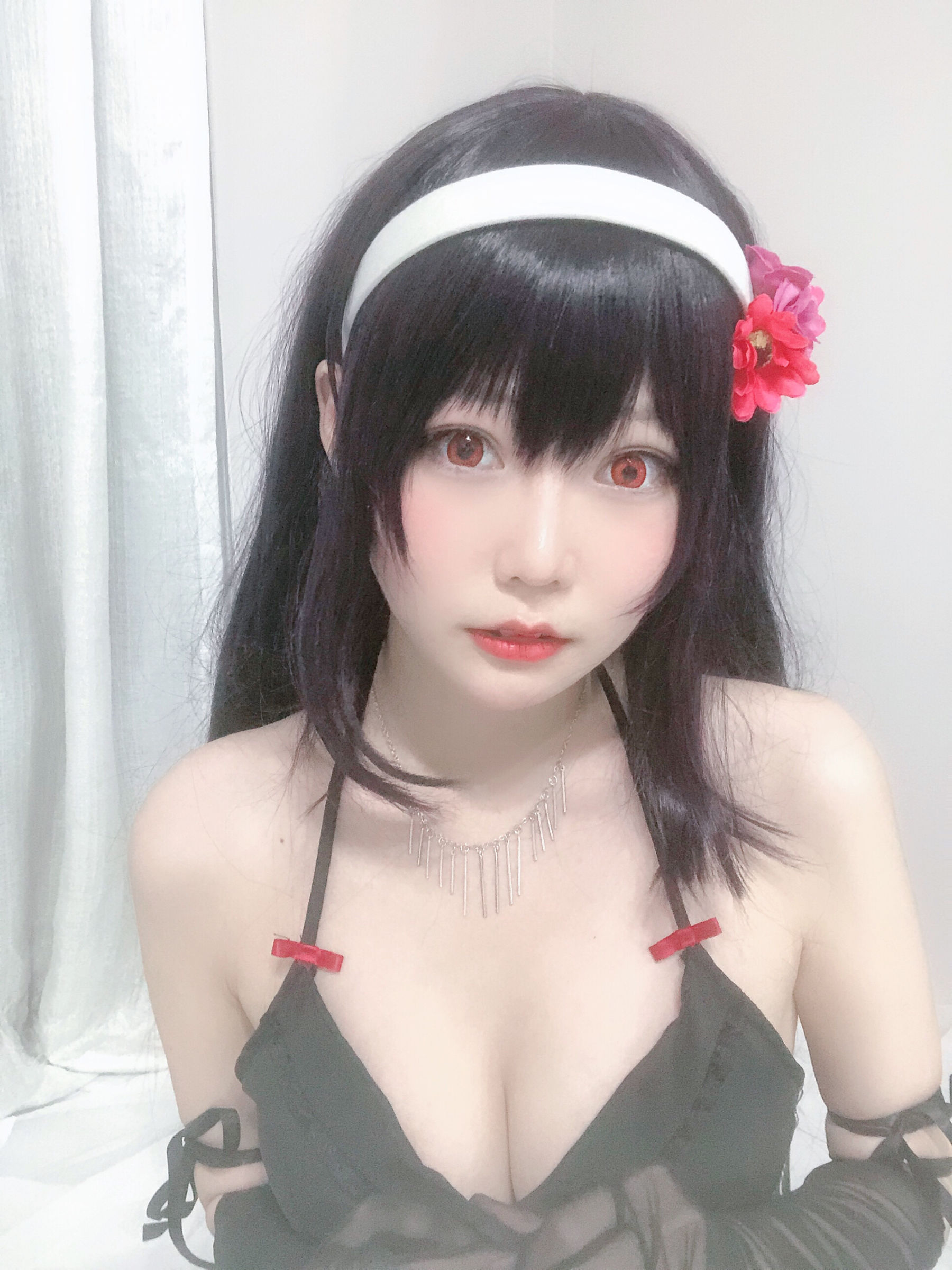 [Cosplay写真] 香草喵露露 - 诗羽学姐睡衣