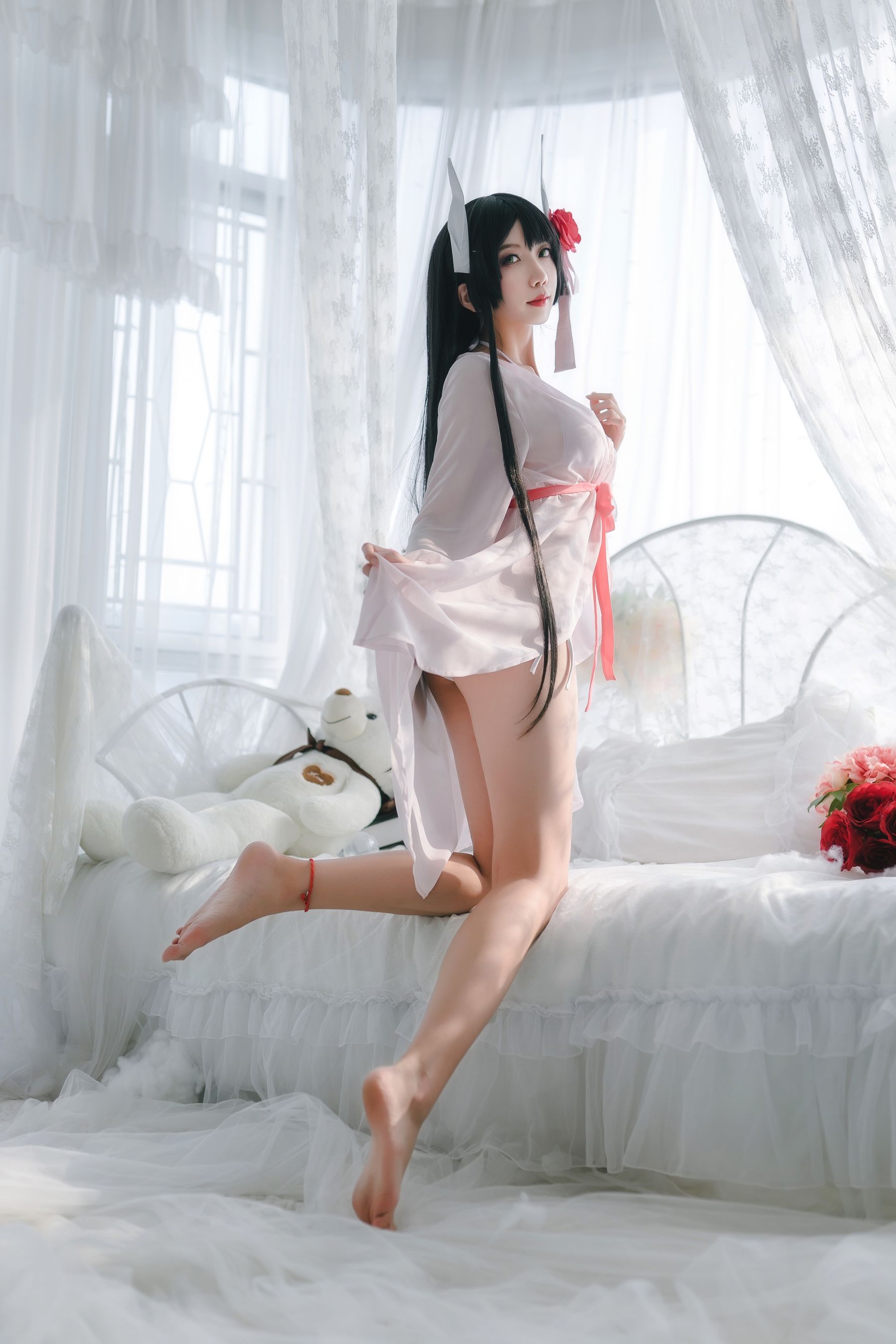 [Cosplay写真] 萌娘迷失人形QUQ - 鲟（比叡）月下巡游